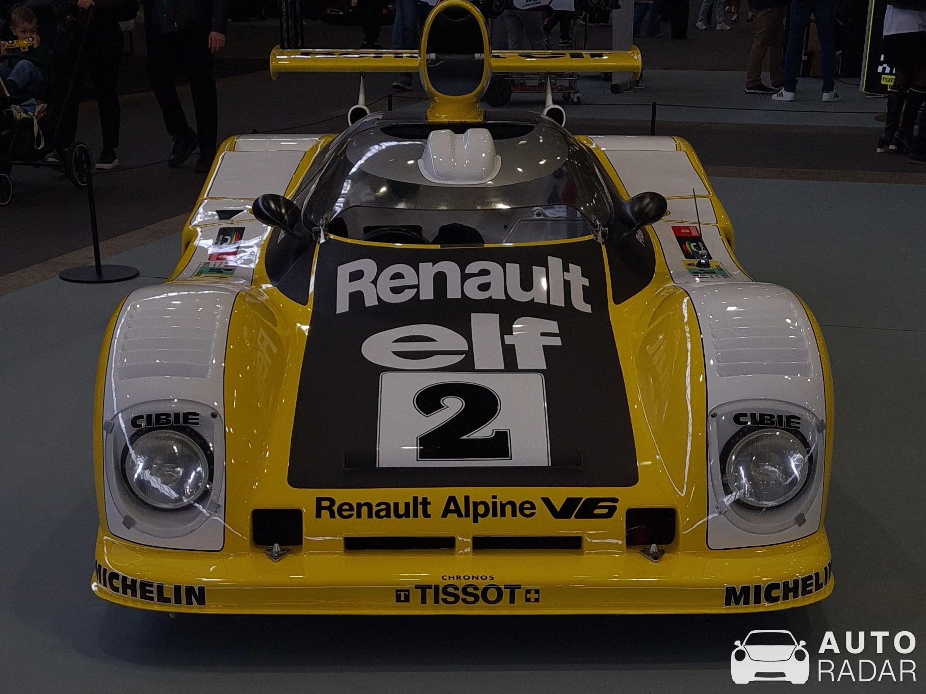 Alpine V6 Turbo spotted in Chassieu