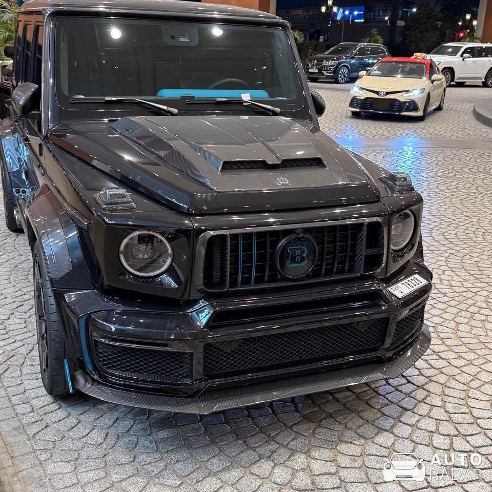 Mercedes-AMG Brabus G 800 XLP Superblack spotted in Dubai