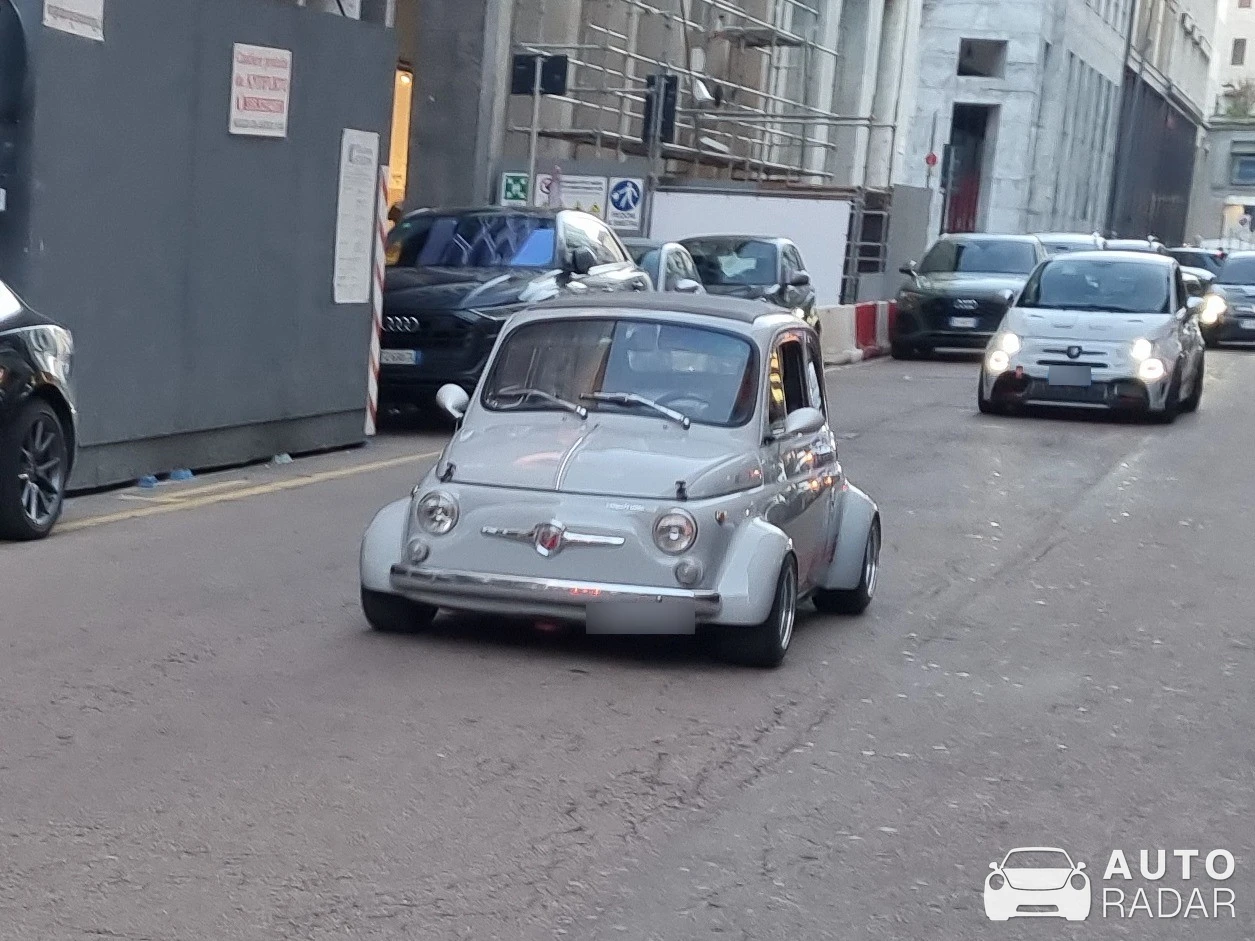 Abarth 595 spotted in Milano, Italy