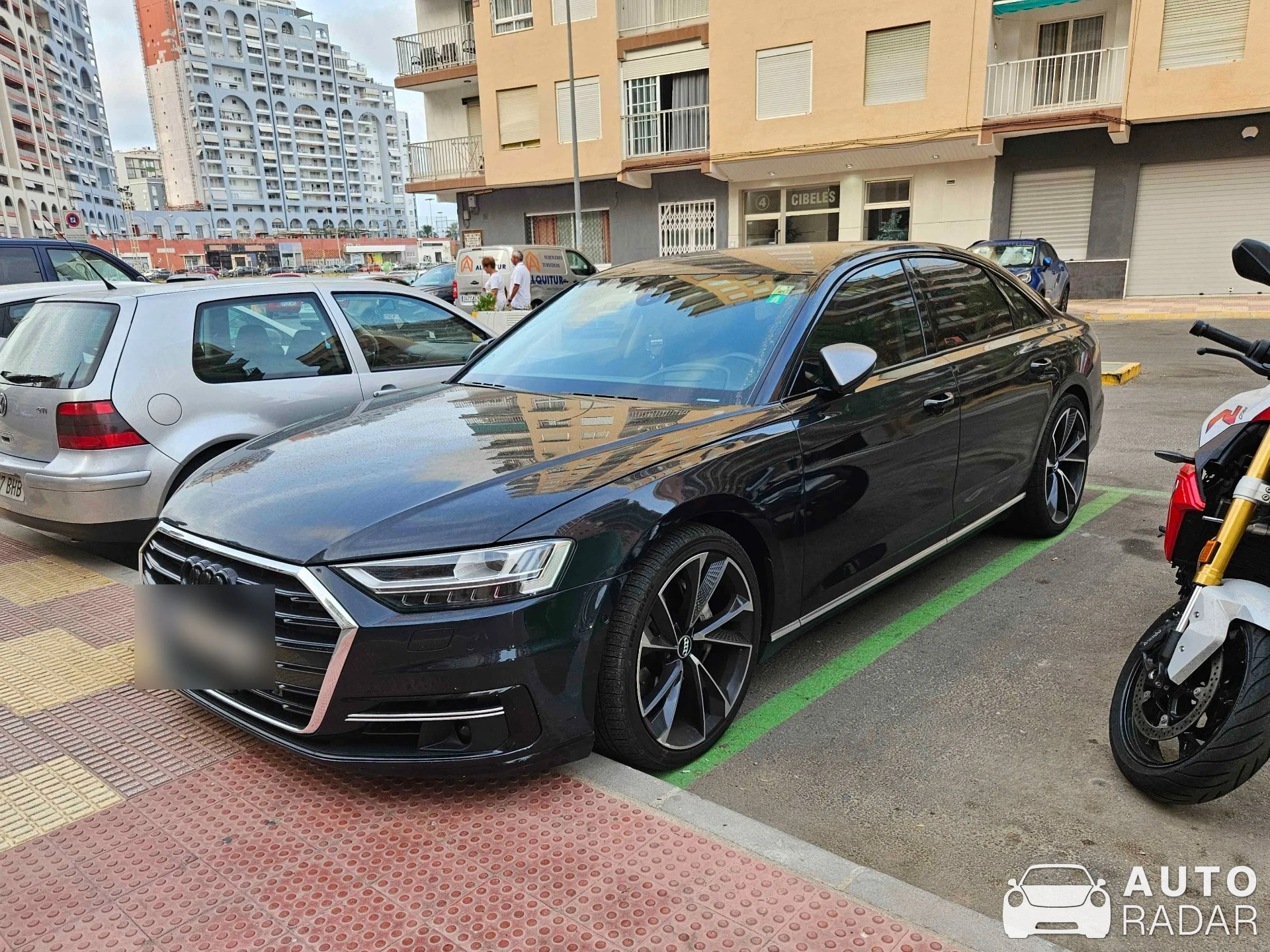 Audi A8 spotted in Cullera, Spain
