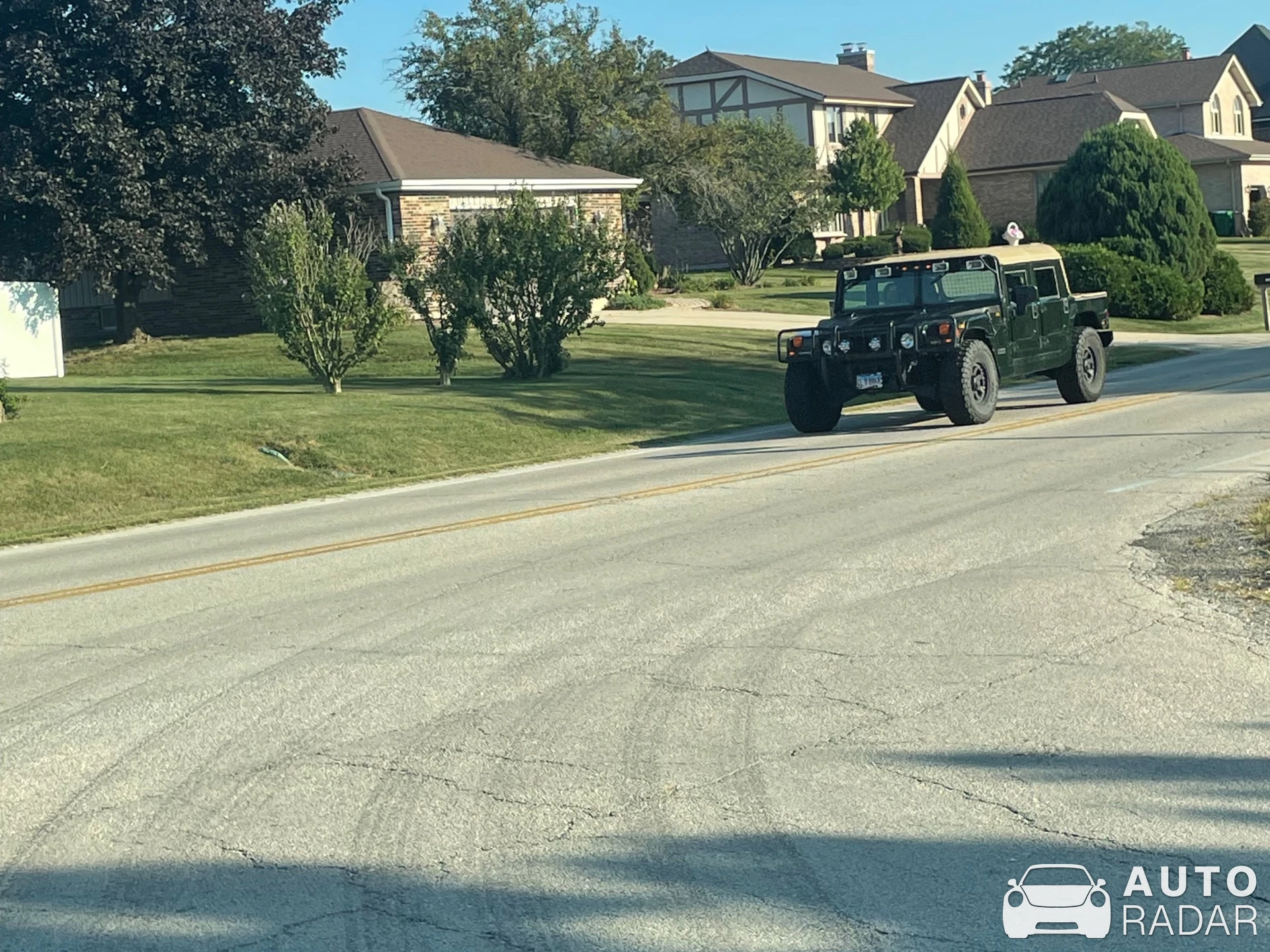 AM General Hummer spotted in Homer Glen, United States
