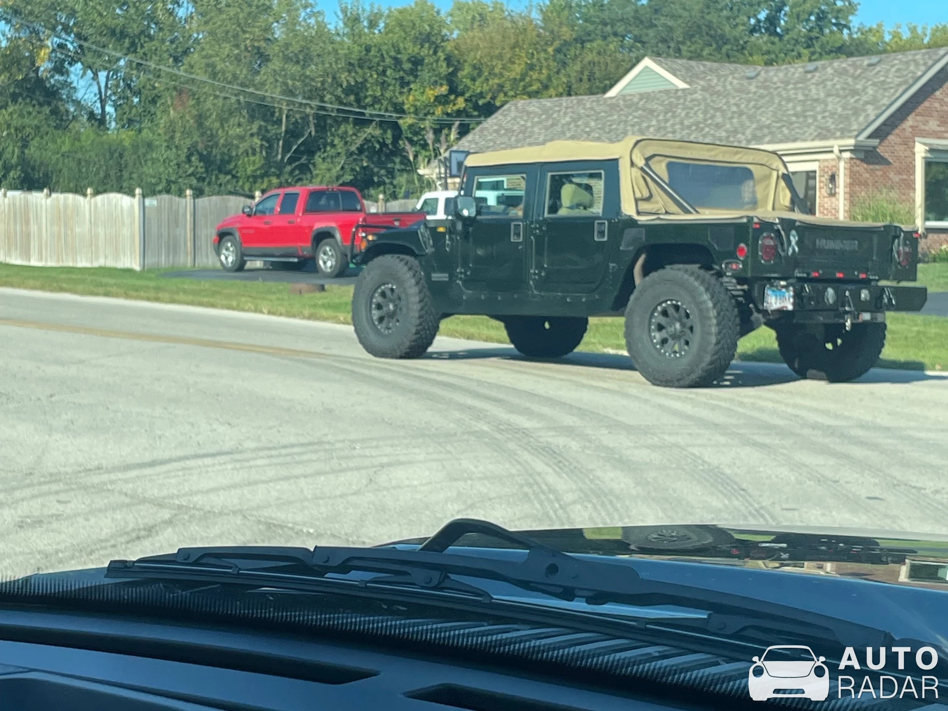 AM General Hummer spotted in Homer Glen