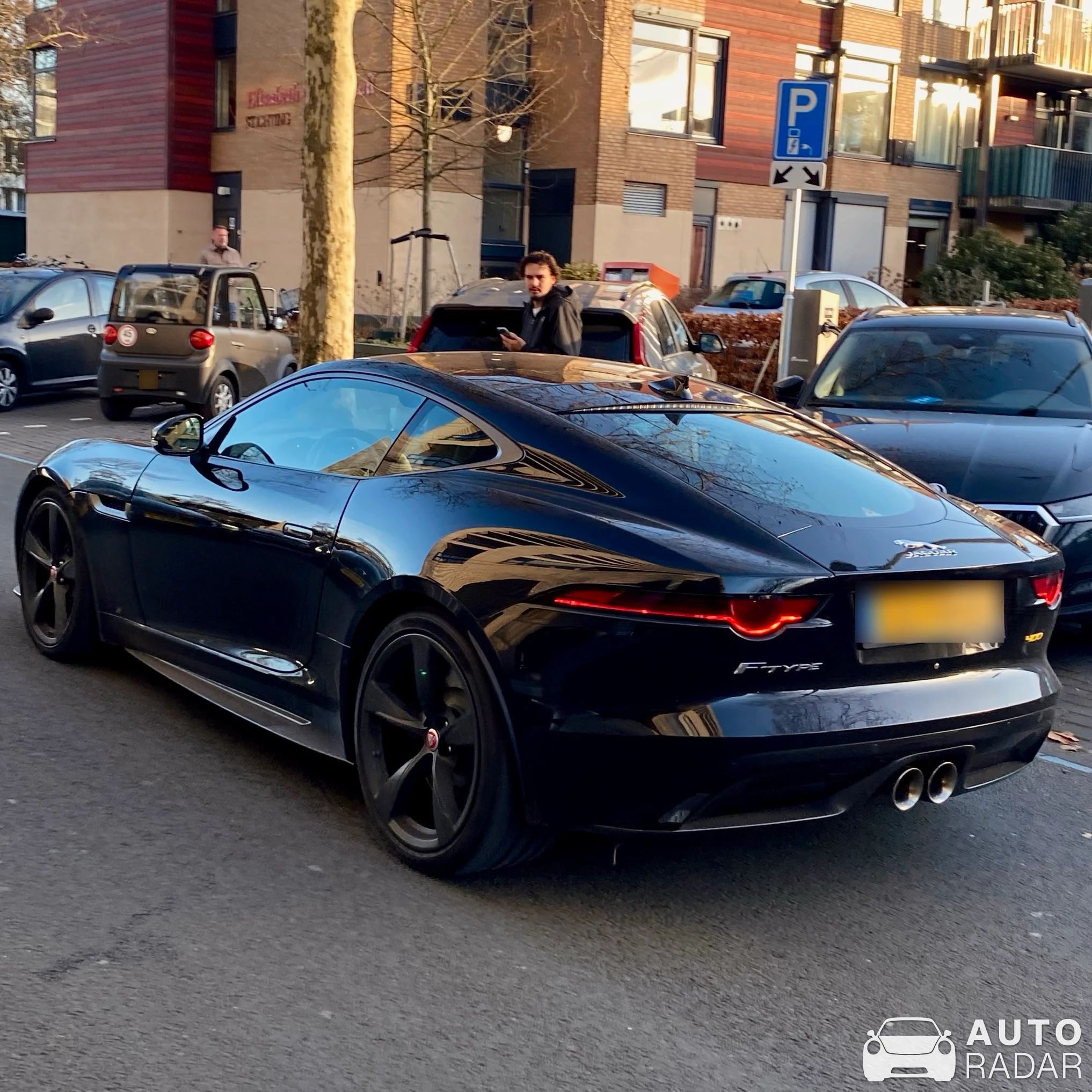 Jaguar F-Type 400 Sport Coupé spotted in Amsterdam