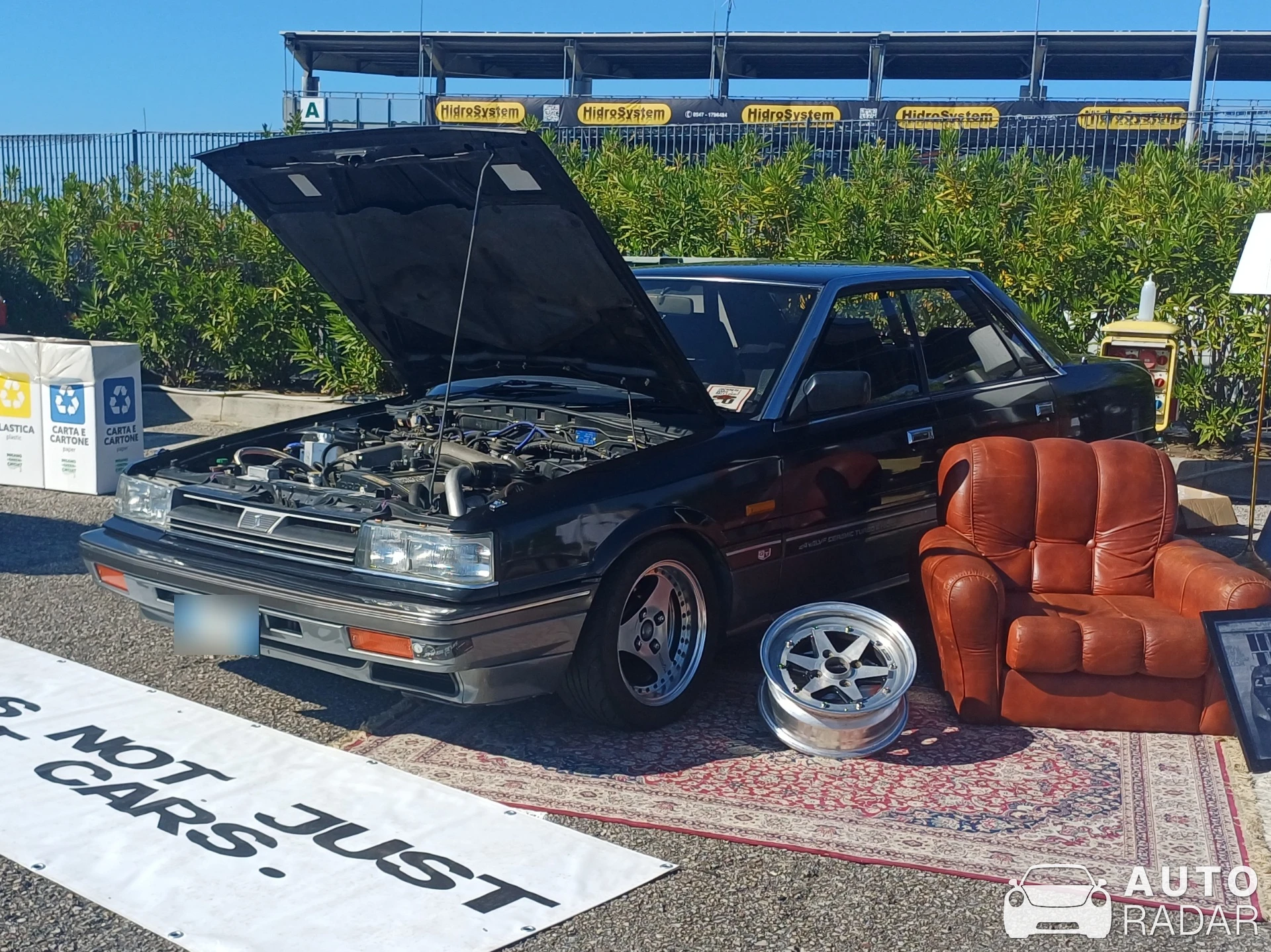 Nissan Skyline R31 spotted in Misano Adriatico