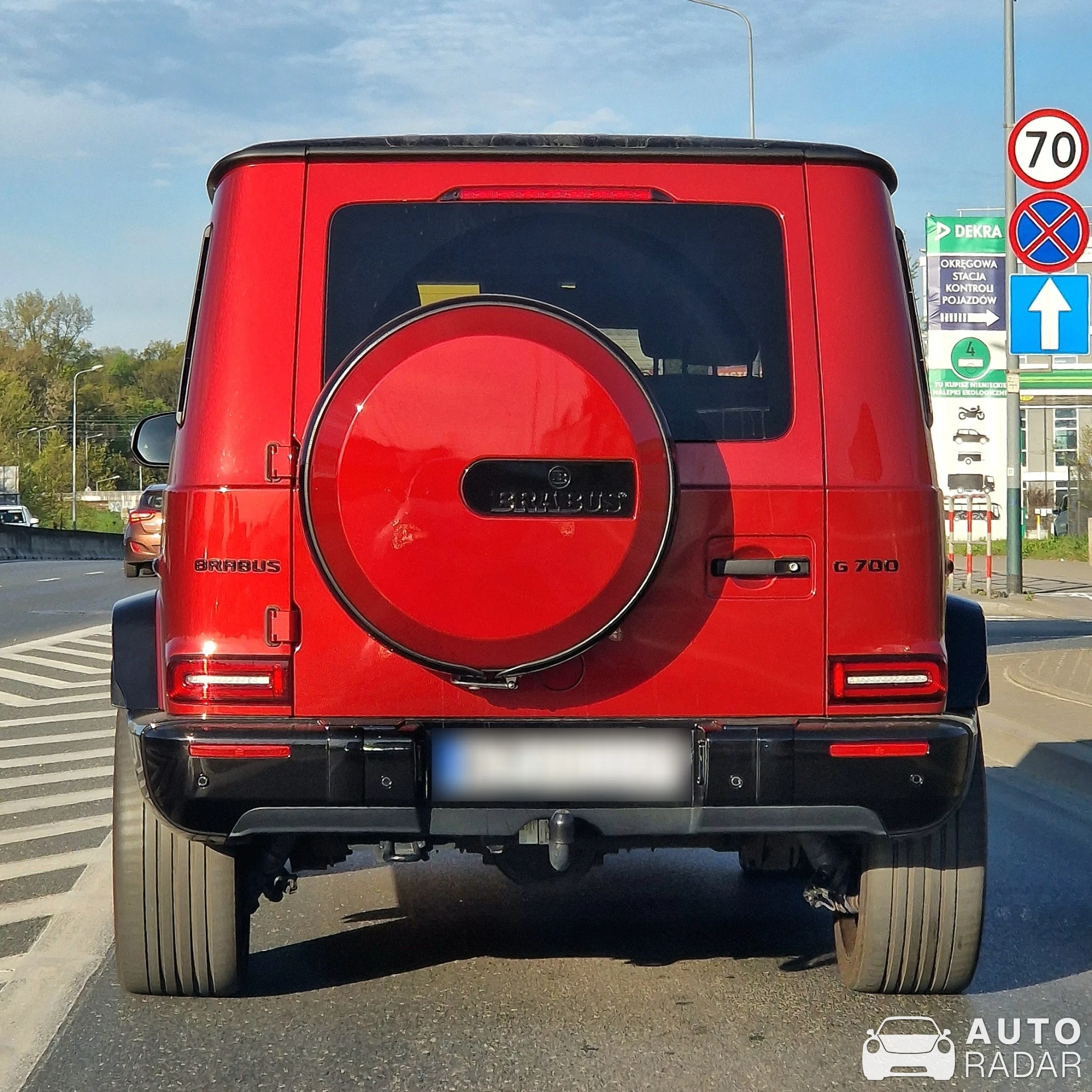 Mercedes-AMG Brabus G B40-700 W463 spotted in Kraków