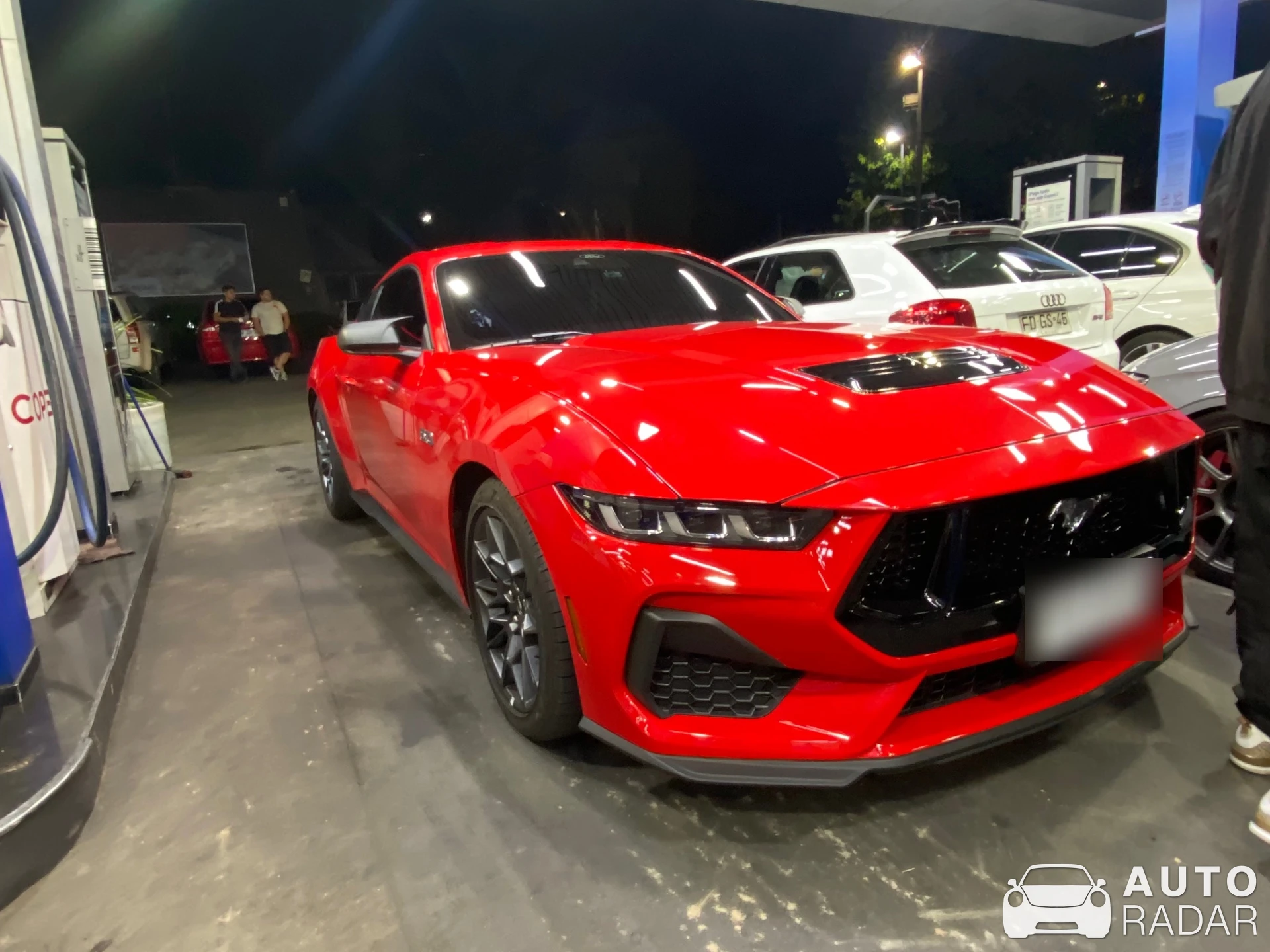 Ford Mustang GT spotted in Americo Vespucio, Chile