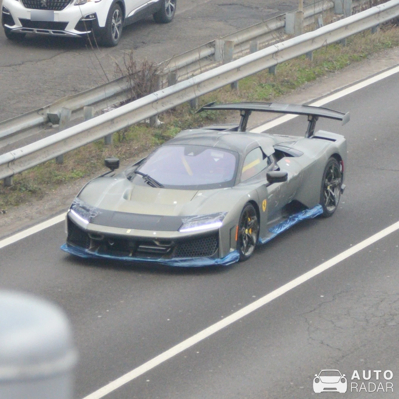 Ferrari F80 spotted in Fiorano Modenese, Italy