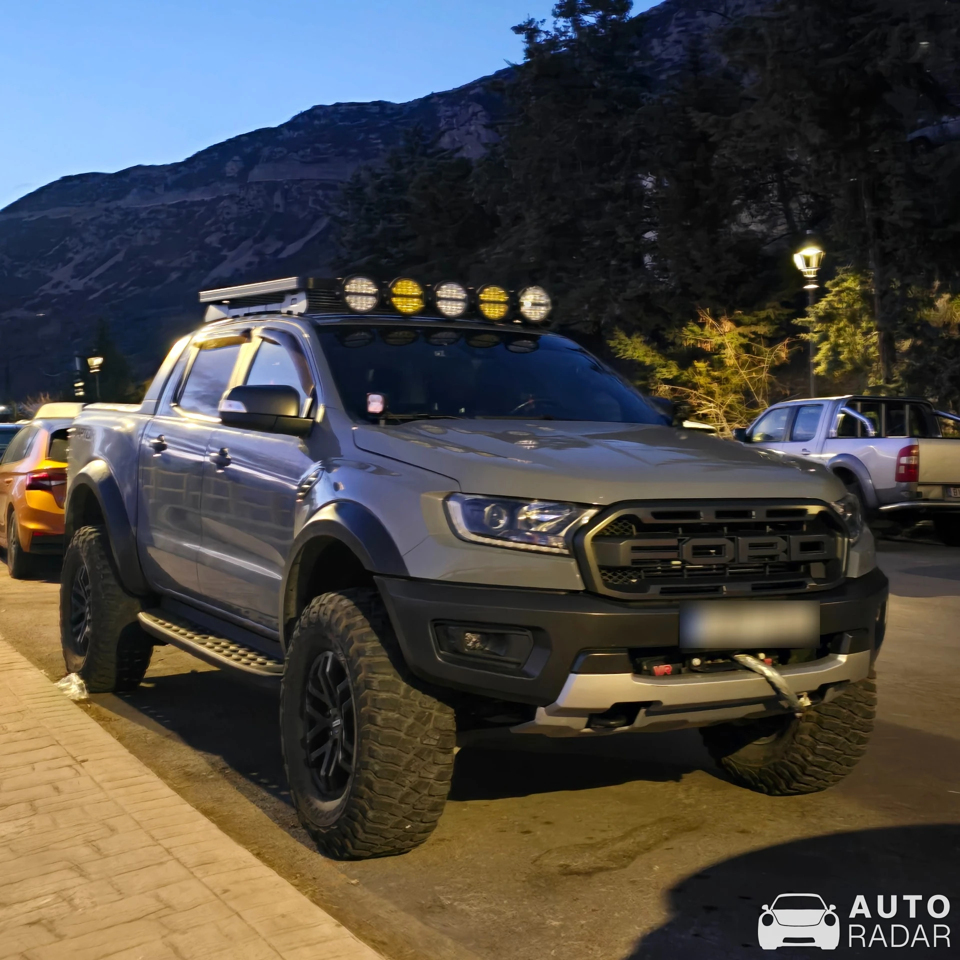 Ford Ranger Raptor spotted in Arachova, Greece