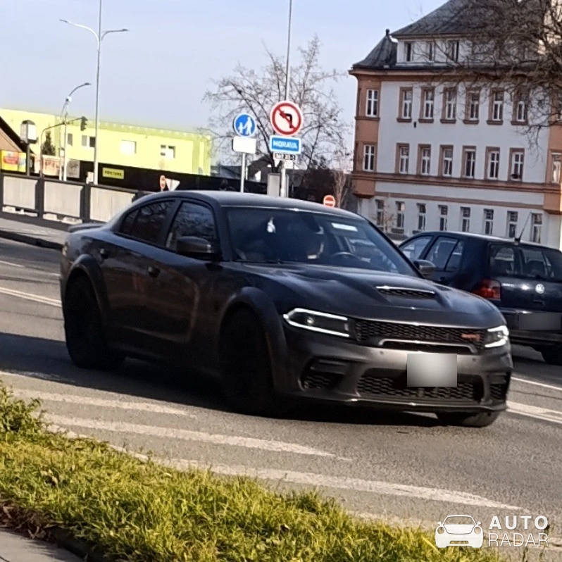 Dodge Charger SRT Hellcat spotted in Kroměříž, Czechia