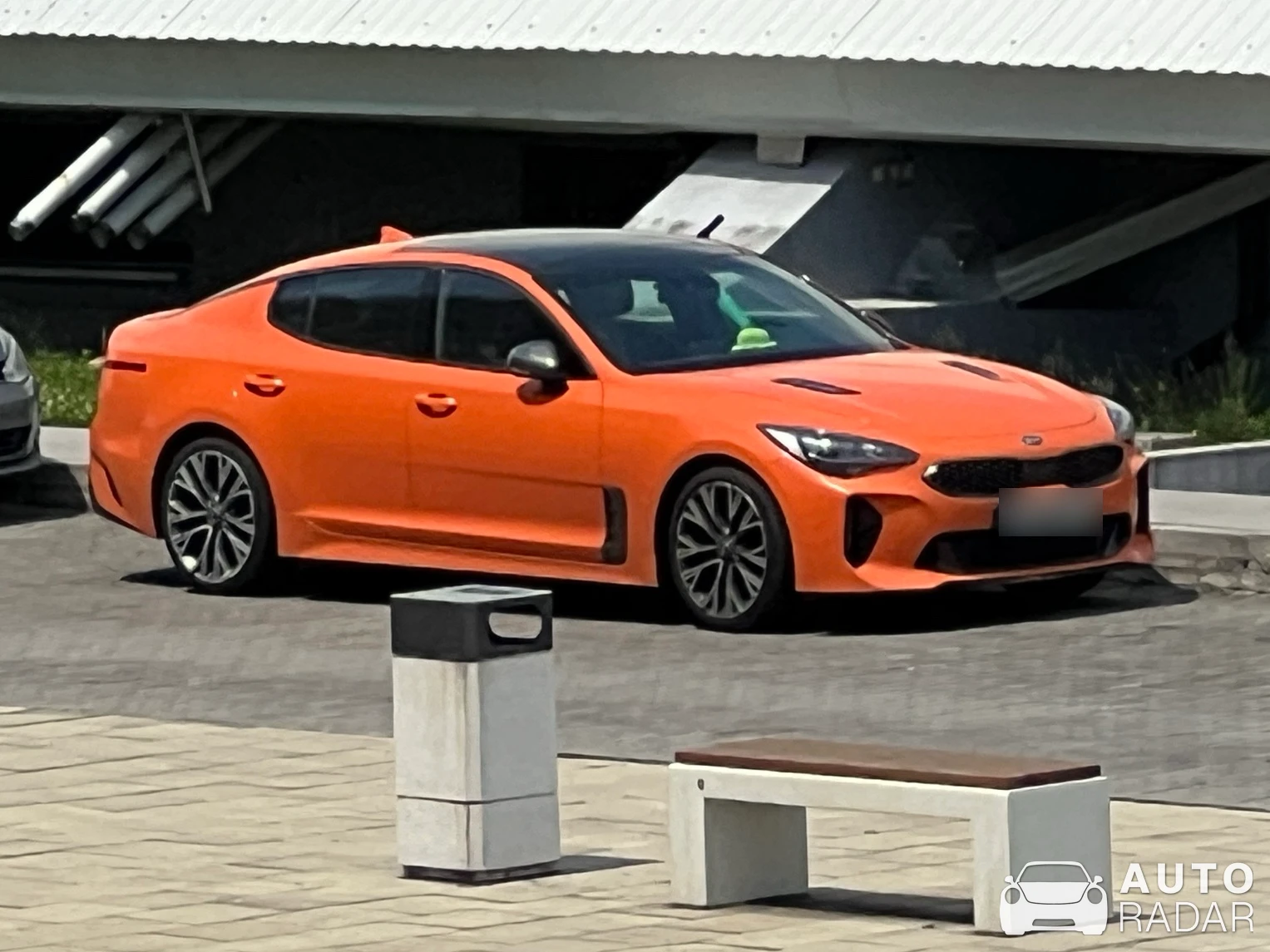 Kia Stinger spotted in Târgu Jiu