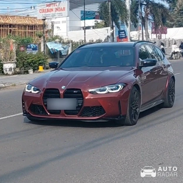BMW M3 G81 Touring Competition spotted in Cirebon, Indonesia