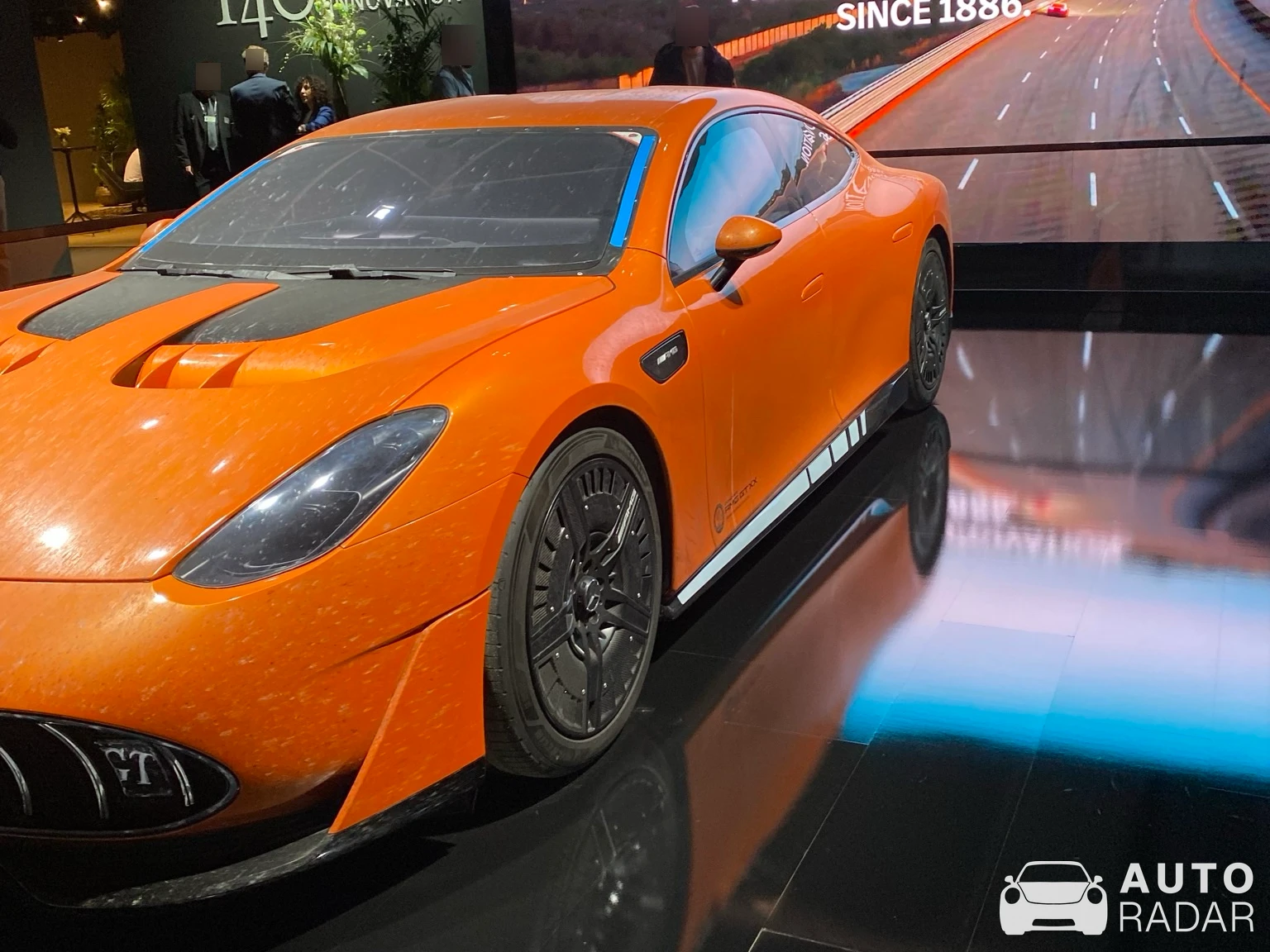 Mercedes-Benz Vision EQXX spotted in Brasschaat