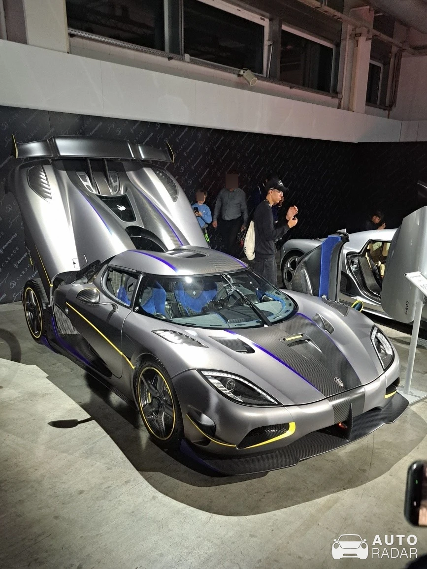 Koenigsegg Agera RS Prototype spotted in Zürich