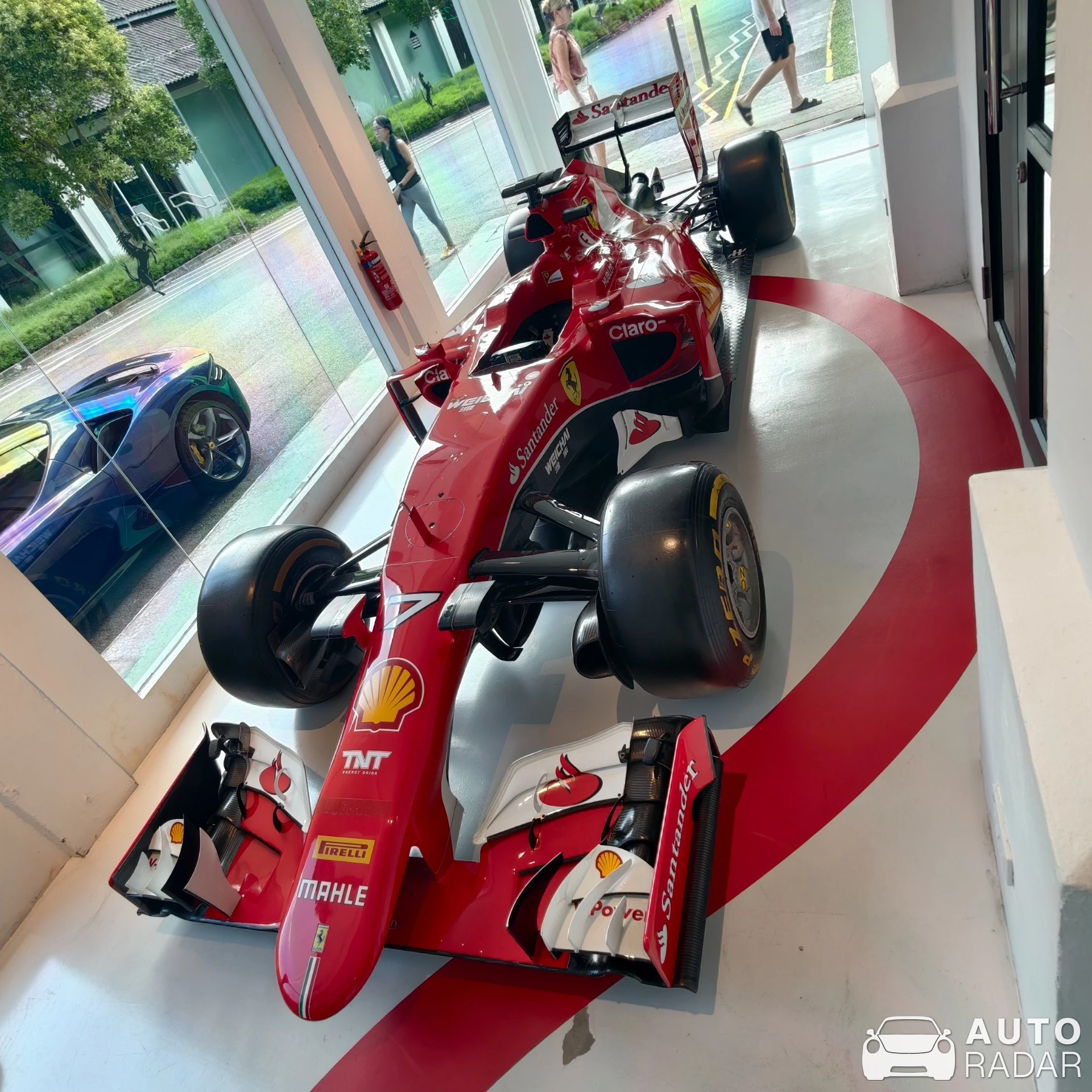 Ferrari SF15-T spotted in Singapore