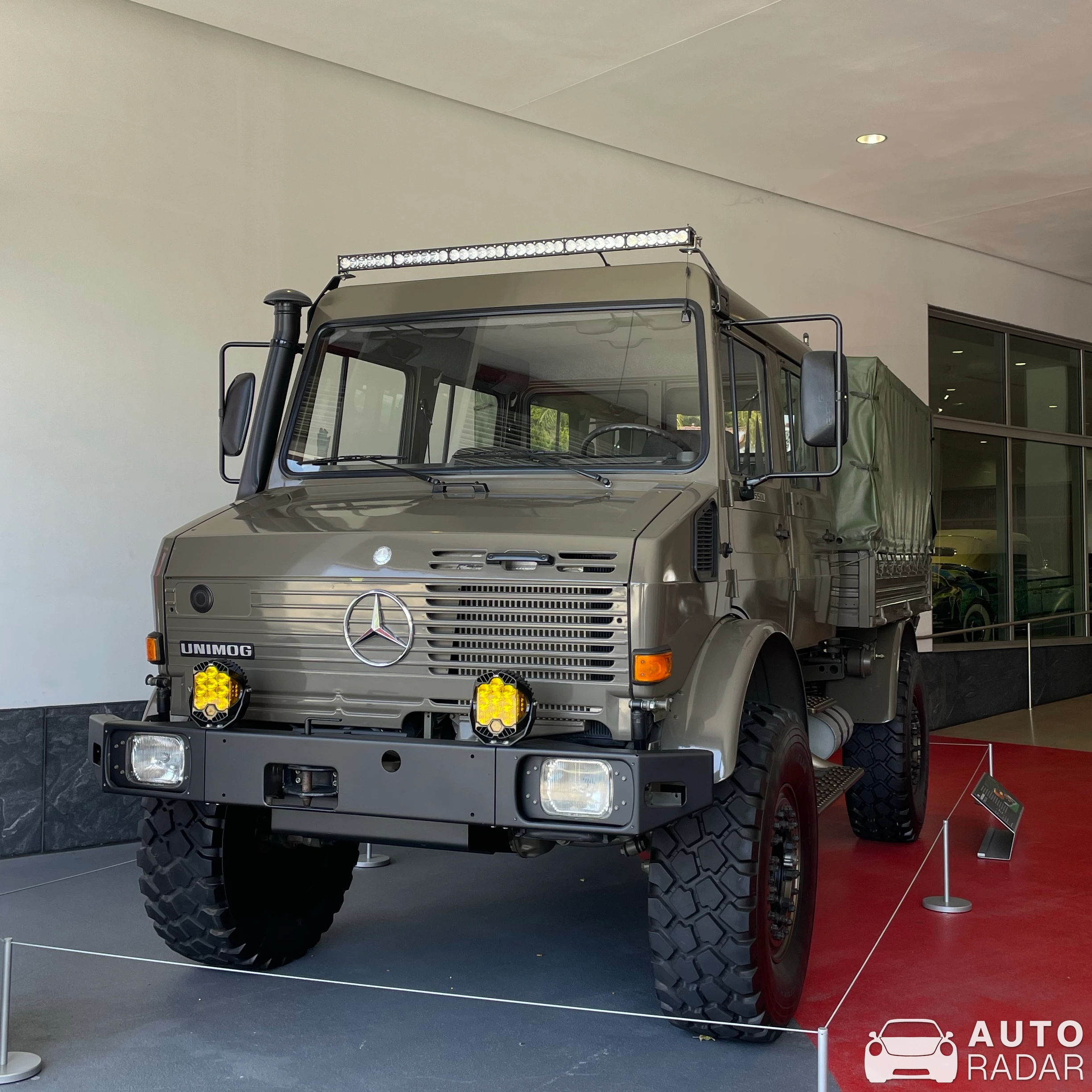Mercedes-Benz Unimog spotted in Los Angeles