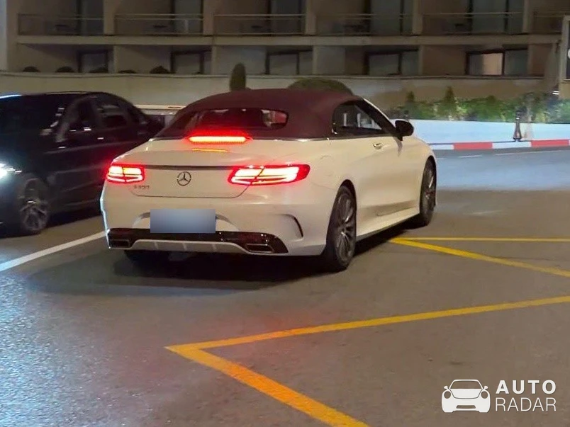 Mercedes-Benz S 500 Convertible A217 spotted in Monaco