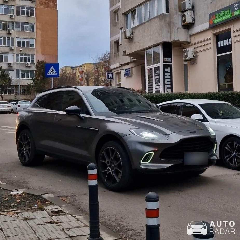 Aston Martin DBX spotted in Constanța, Romania