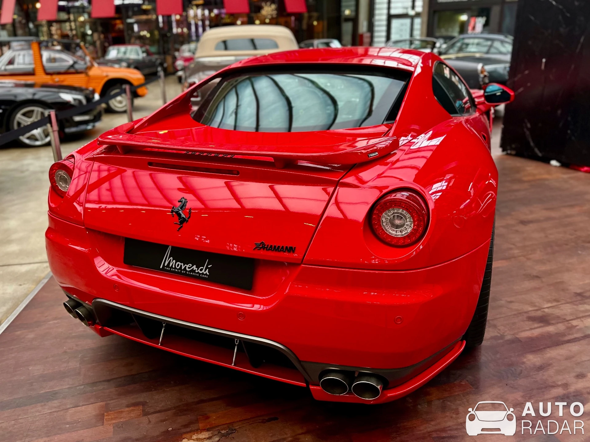 Ferrari 599 GTB Fiorano Hamann spotted in Düsseldorf