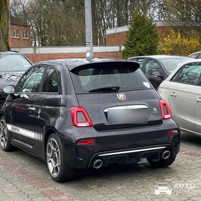 Abarth 595 spotted in Ringe