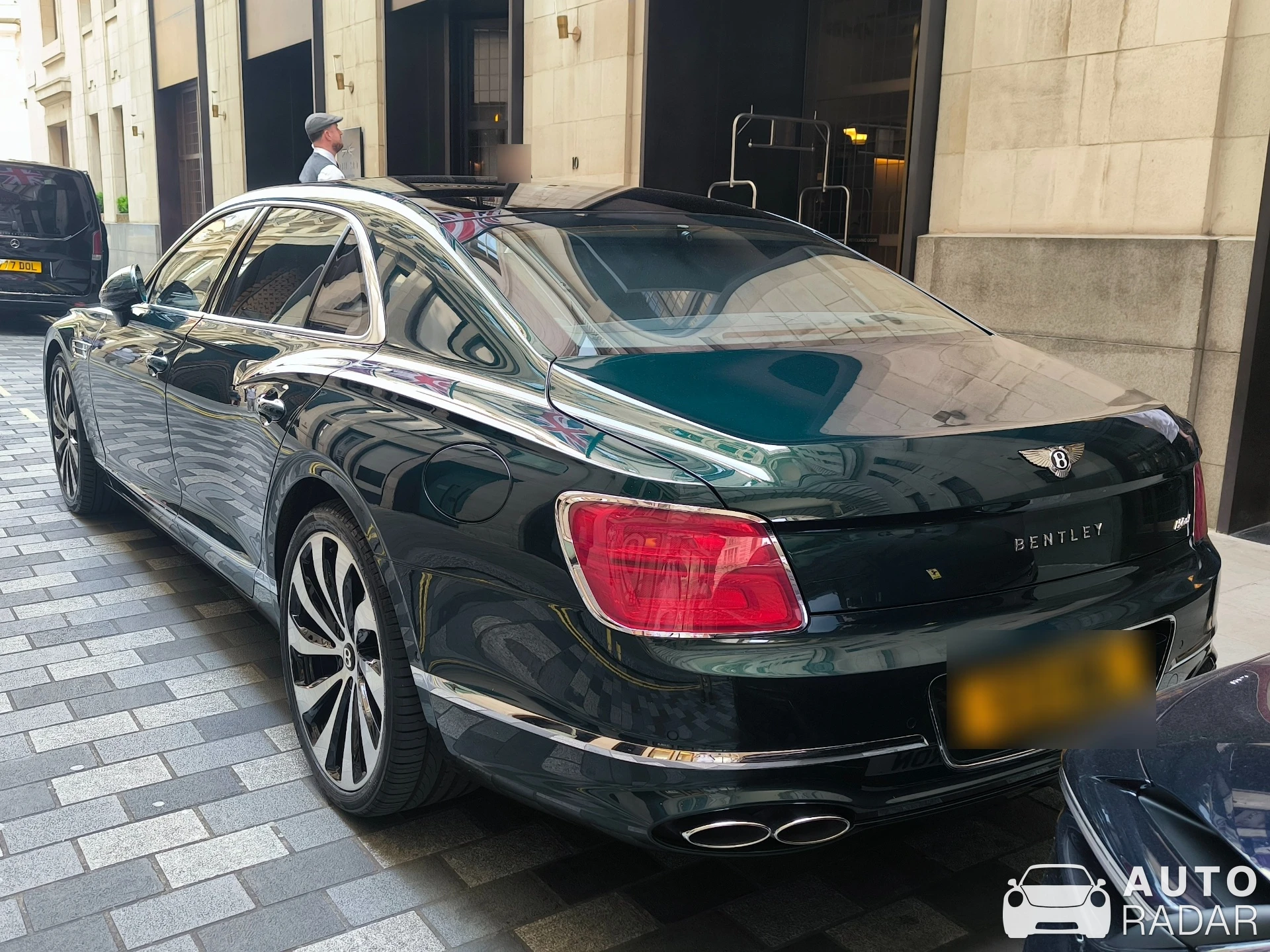 Bentley Flying Spur Hybrid Azure spotted in London