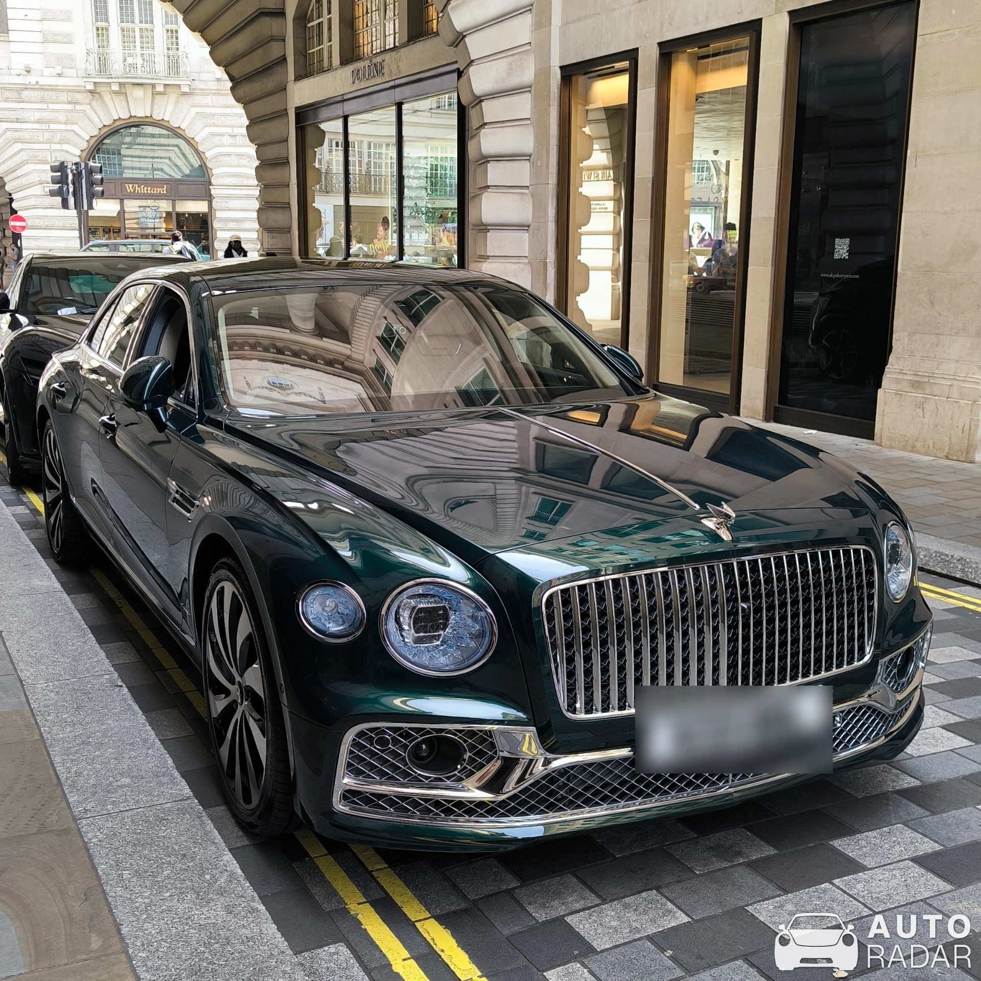 Bentley Flying Spur Hybrid Azure spotted in London, United Kingdom