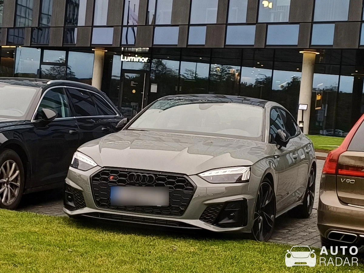 Audi S5 B9 spotted in Kaunas, Lithuania