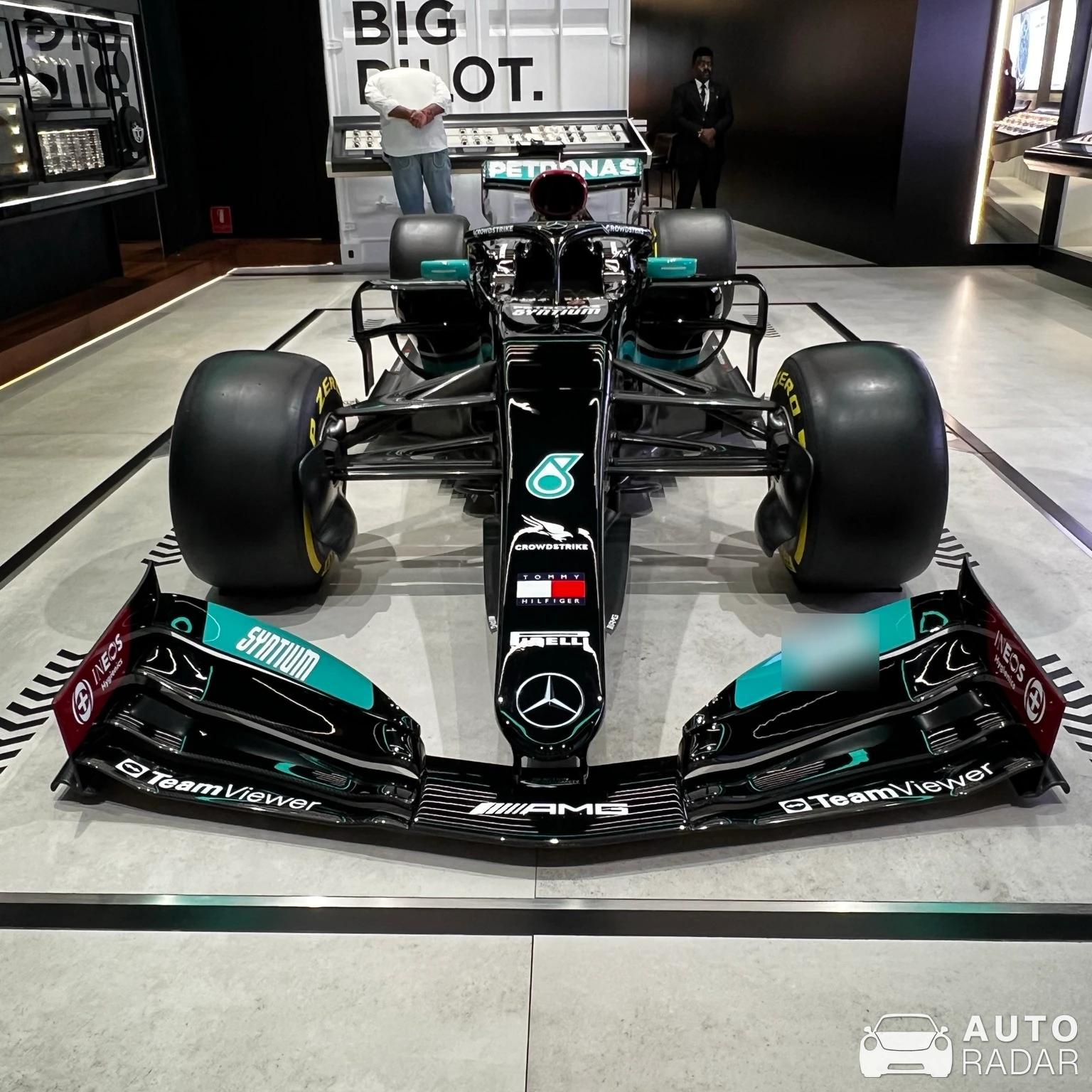 Mercedes-AMG F1 W12 E Performance spotted in Dubai