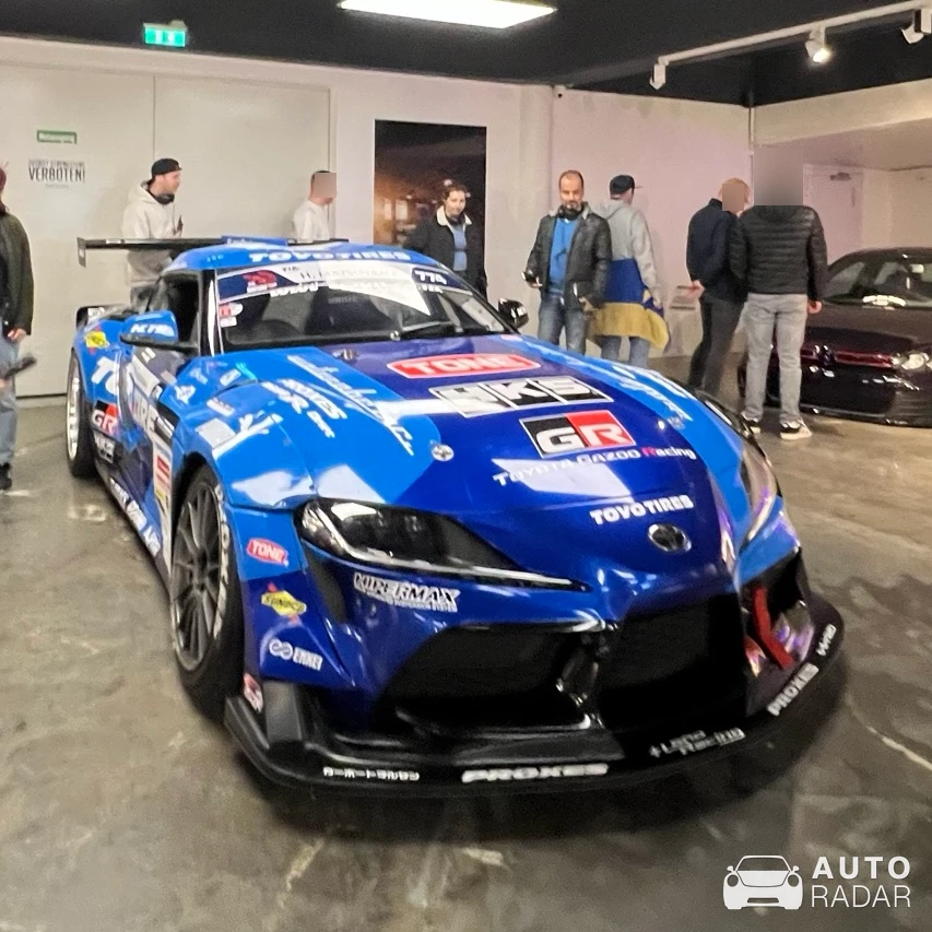 Toyota GR Supra A90 HKS Drift Car spotted in Dortmund