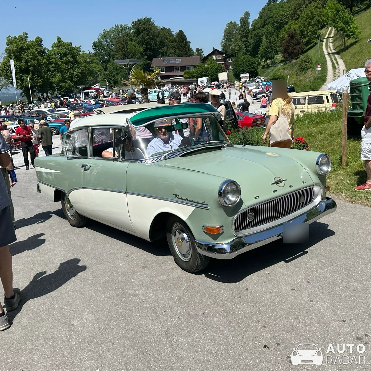 Opel Rekord spotted in Dürnten