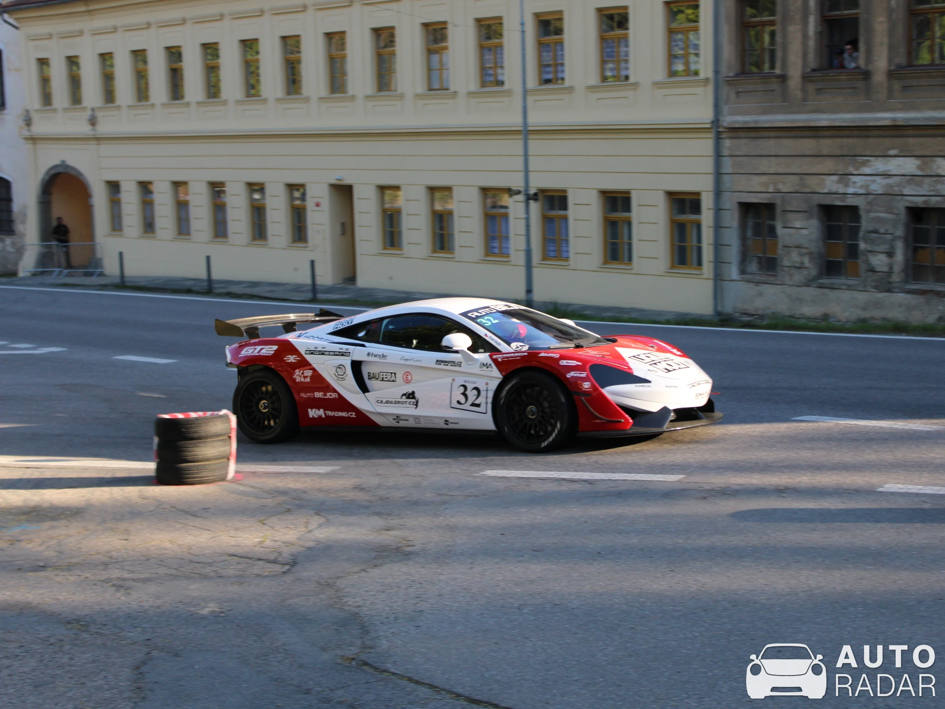 McLaren 570S GT4 spotted in Náměšť nad Oslavou