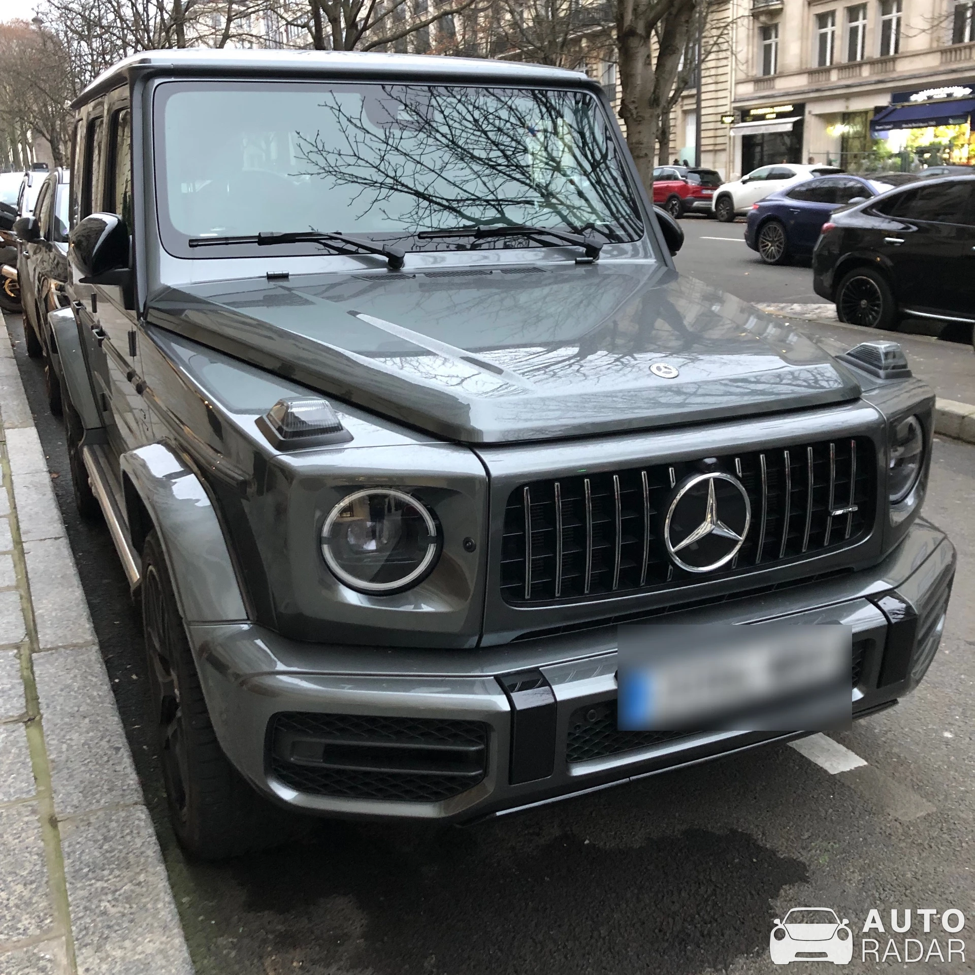 Mercedes-Benz G 63 W463 spotted in Paris, France