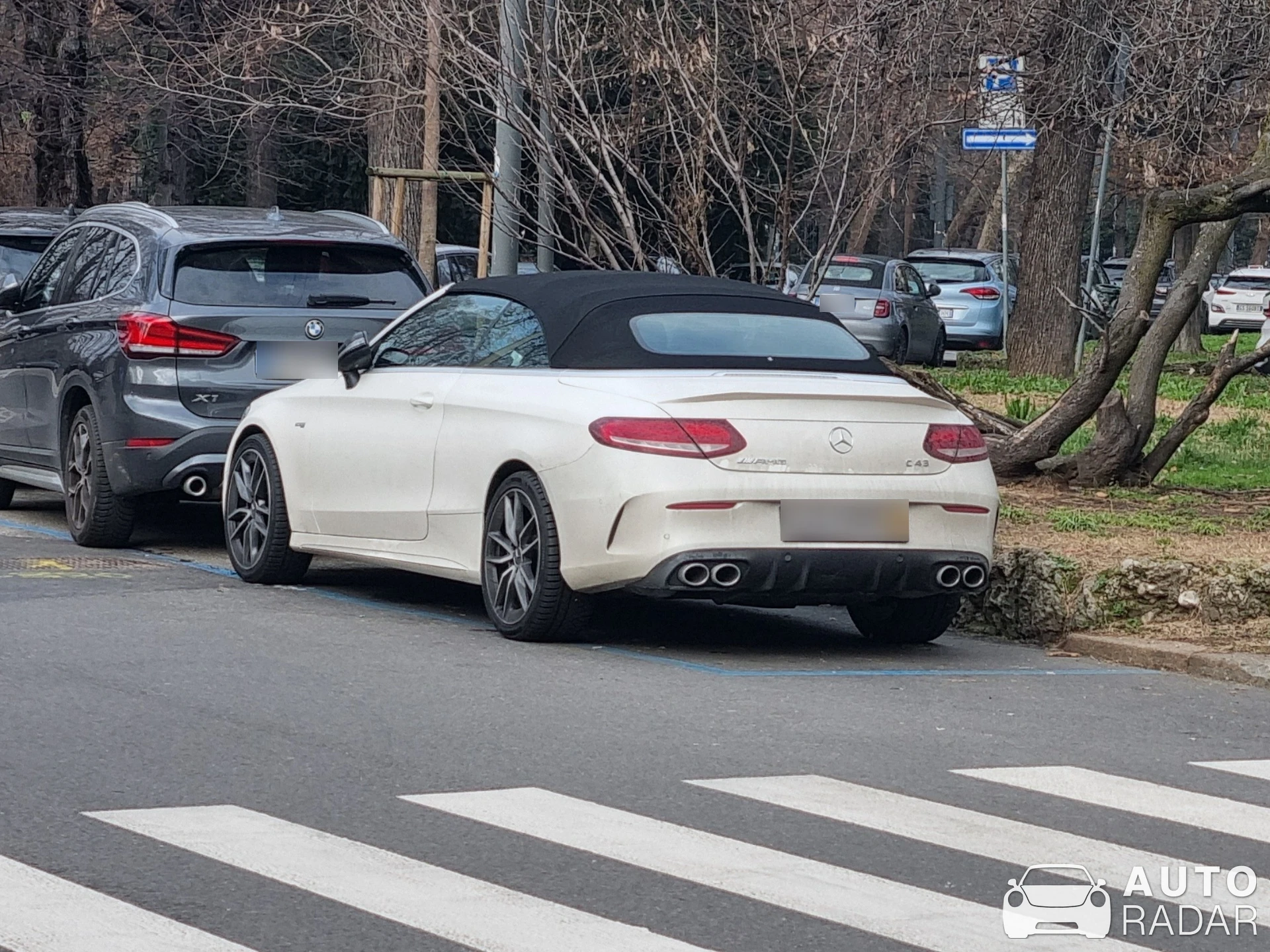 Mercedes-AMG C 43 A205 spotted in Milano