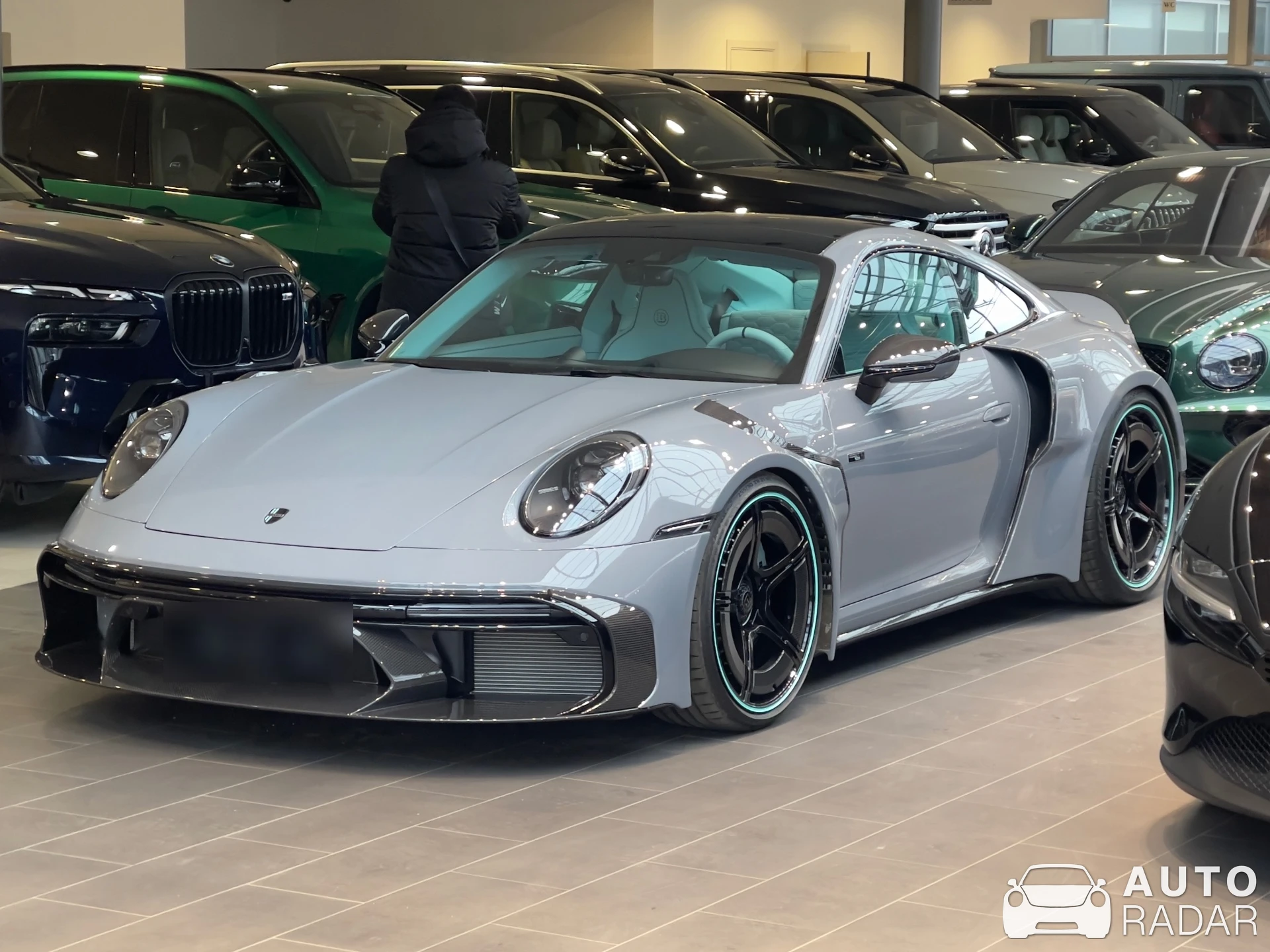 Porsche Brabus 900 Rocket R spotted in Москва, Россия