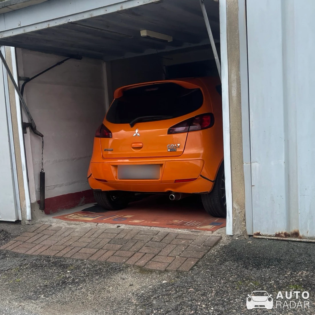 Mitsubishi Colt spotted in Zwönitz