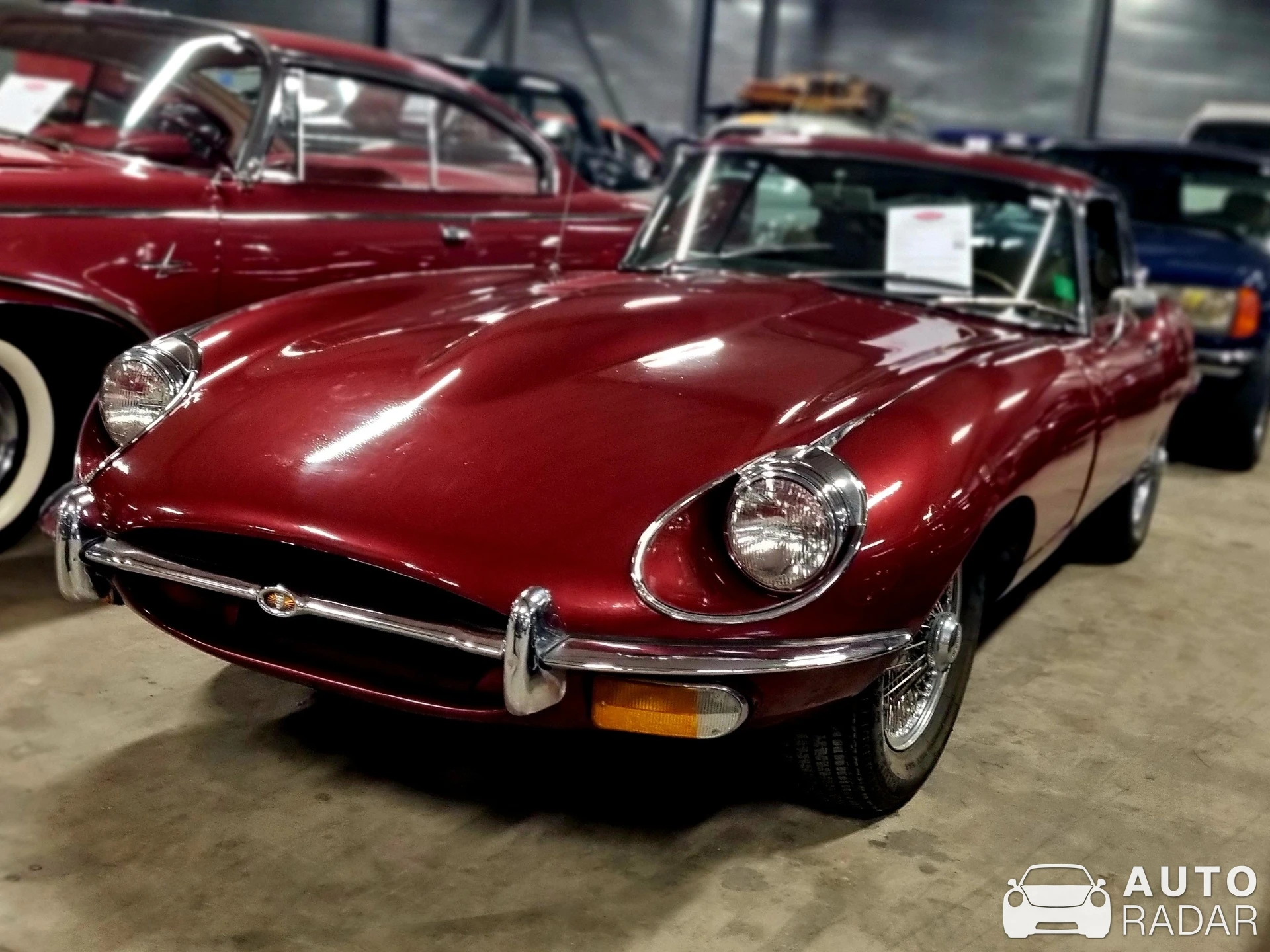 Jaguar E-Type spotted in Brummen, Netherlands