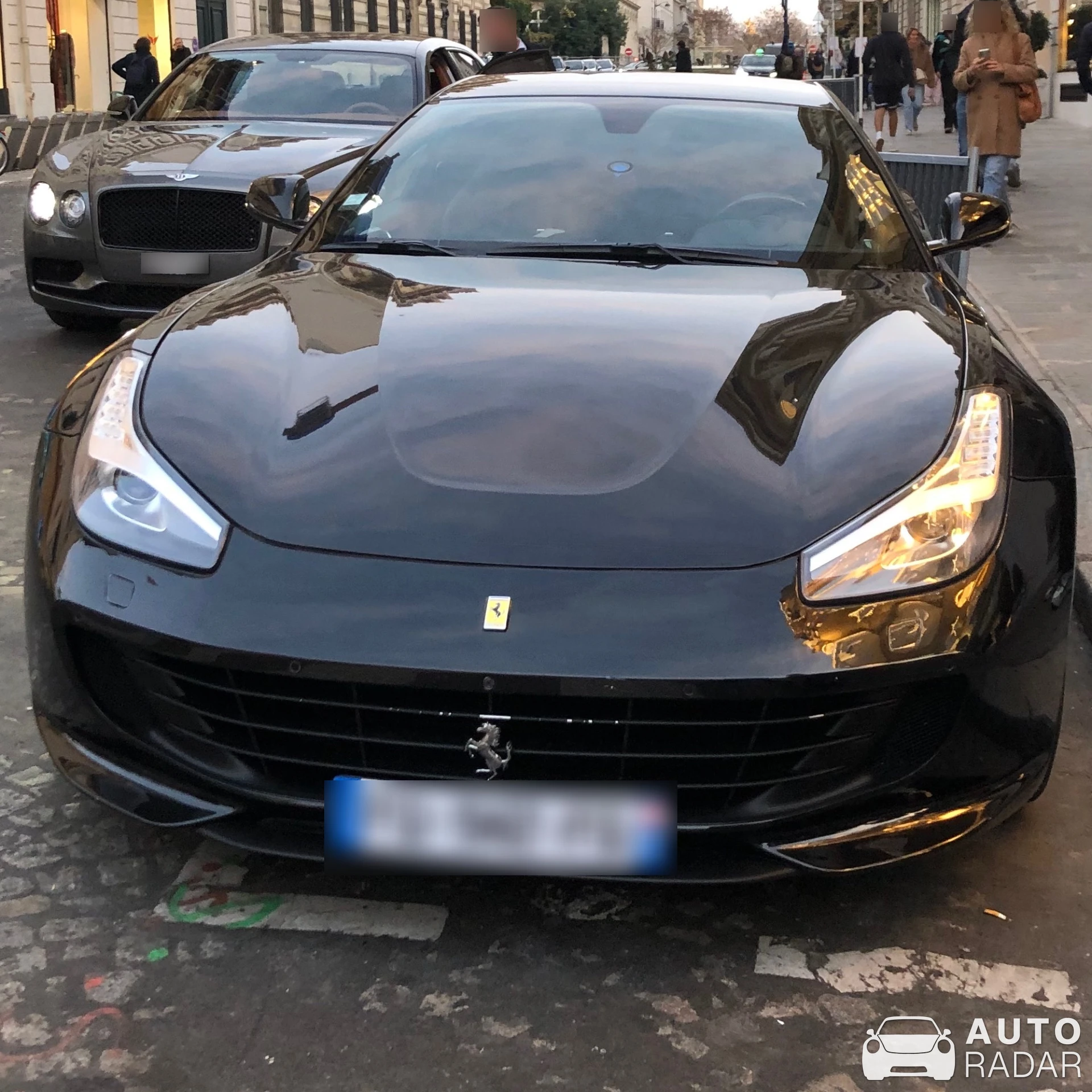 Ferrari GTC4Lusso spotted in Paris, France