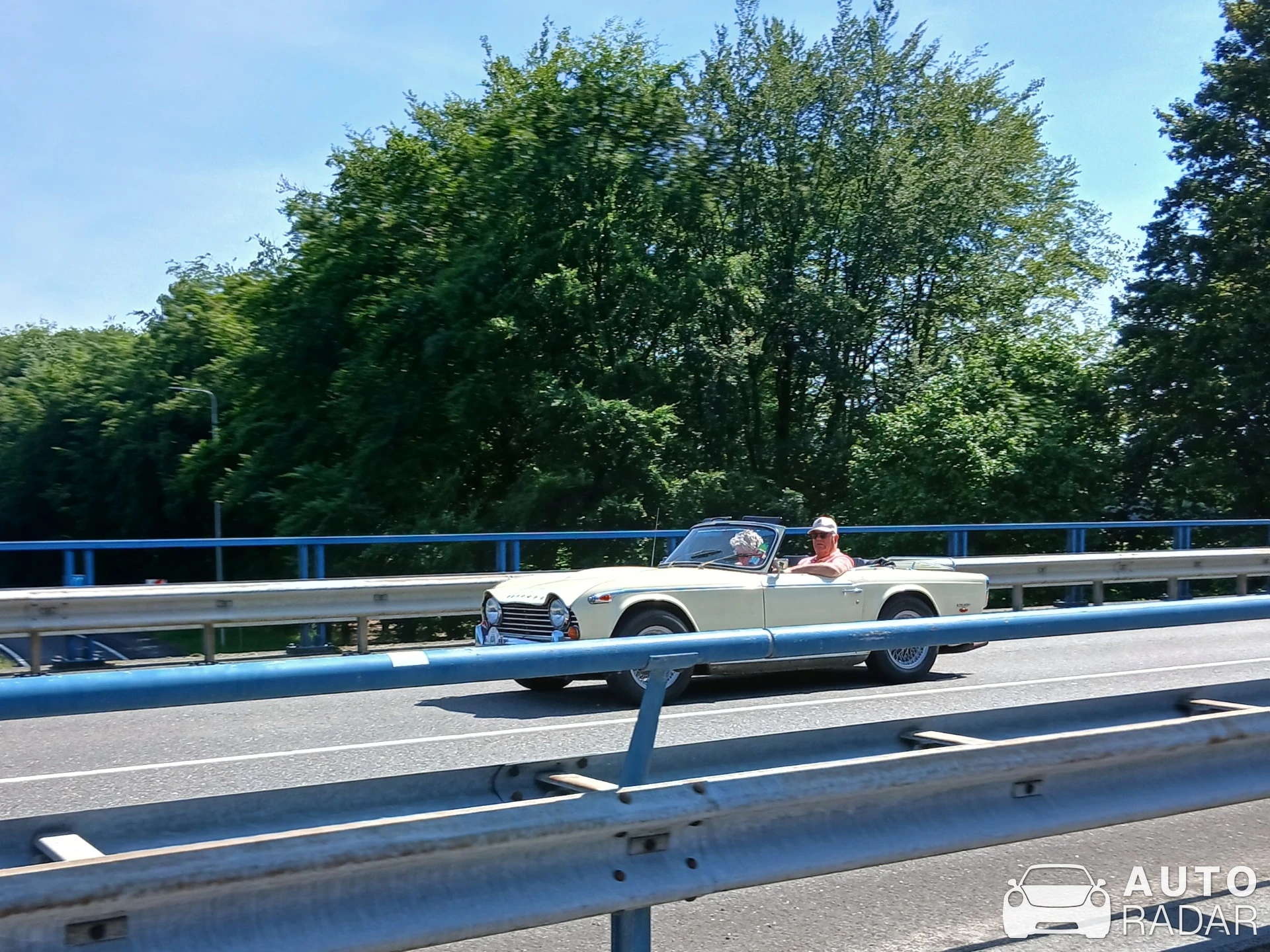 Triumph TR5 spotted in Westendorp