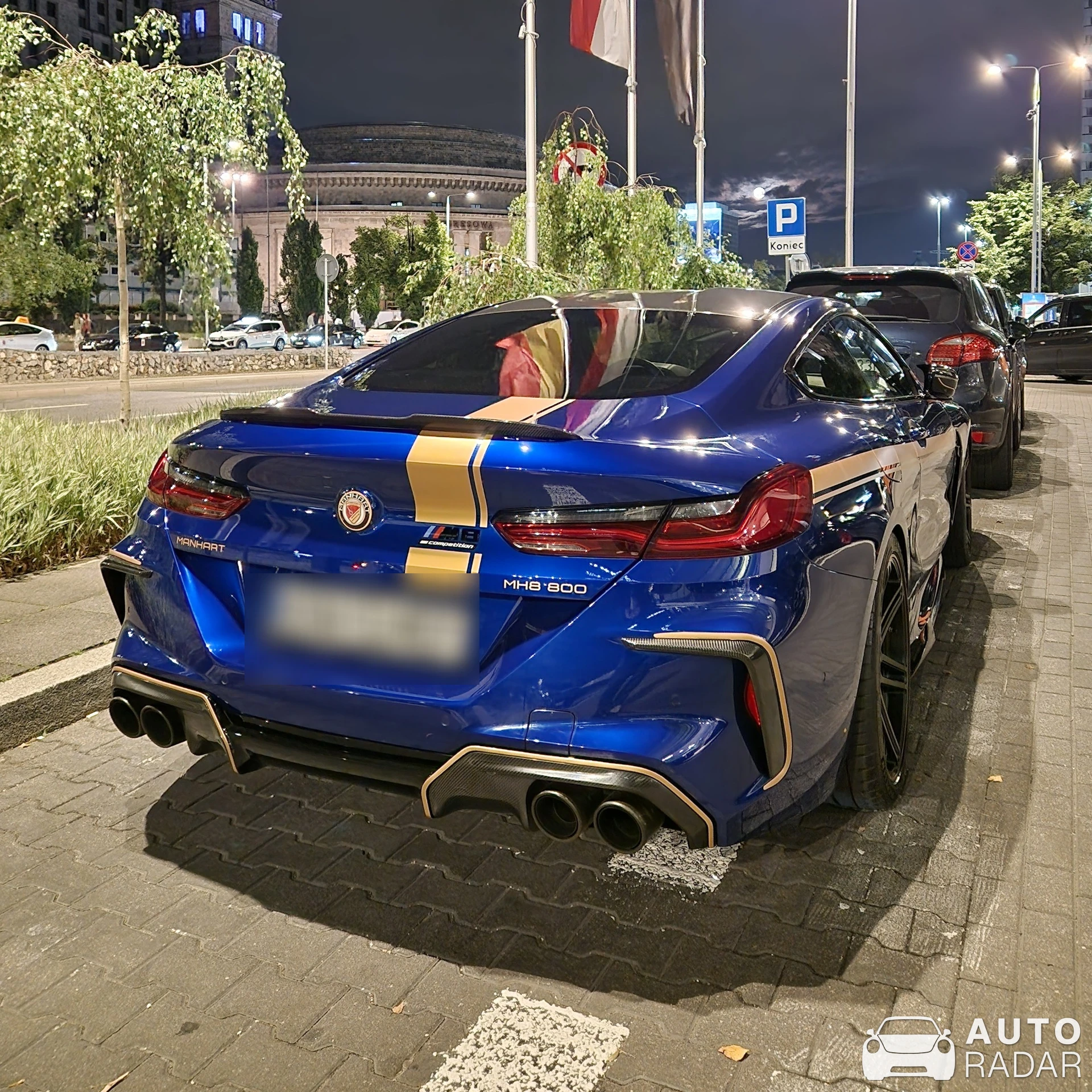 BMW Manhart MH8 800 spotted in Warszawa