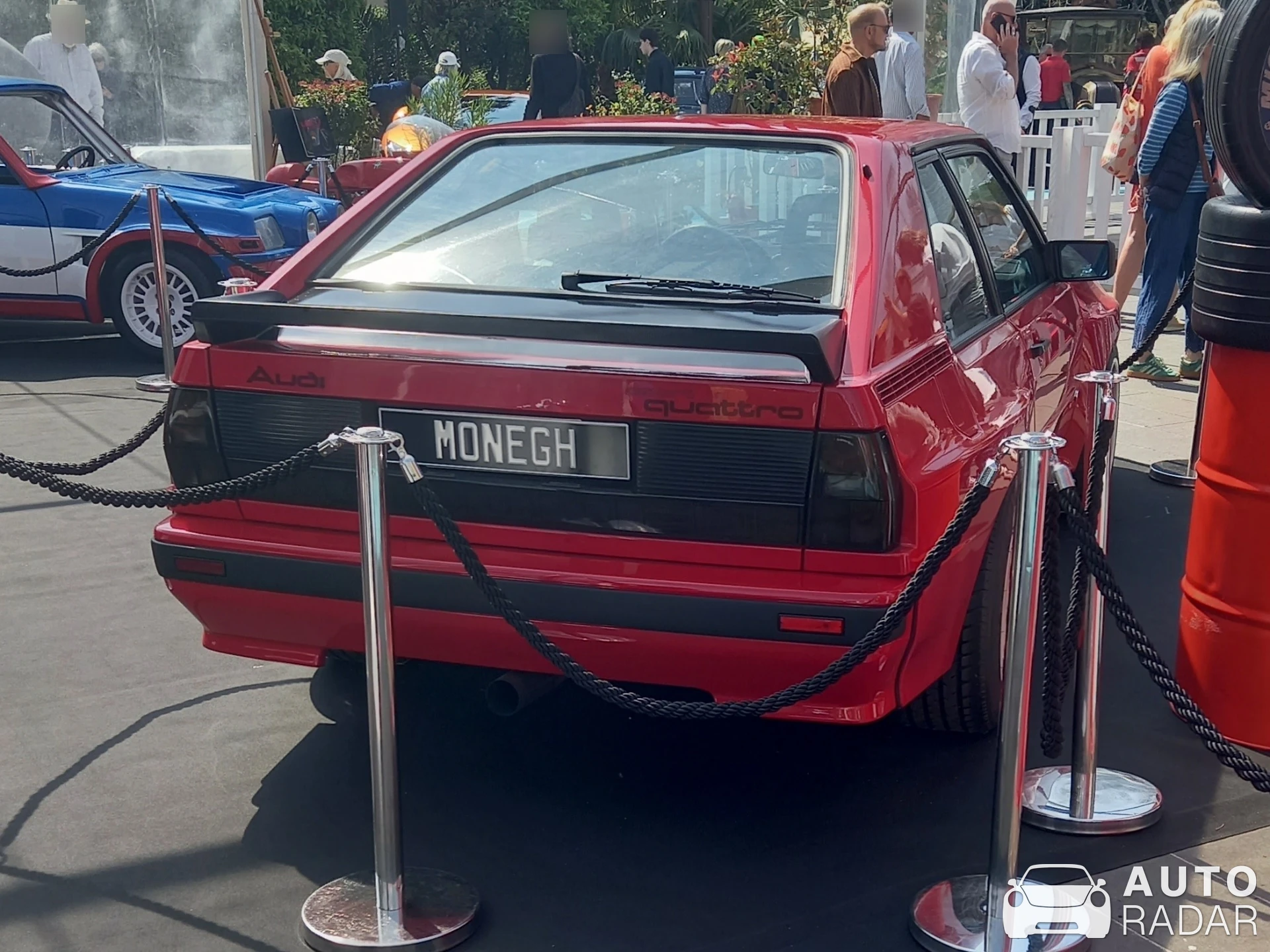 Audi Quattro Treser Roadster spotted in Nice