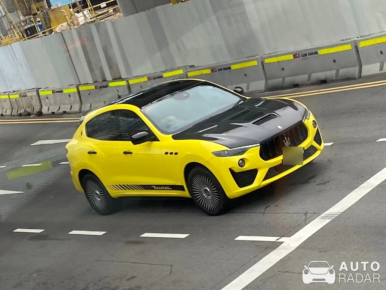 Maserati Levante S spotted in Singapore