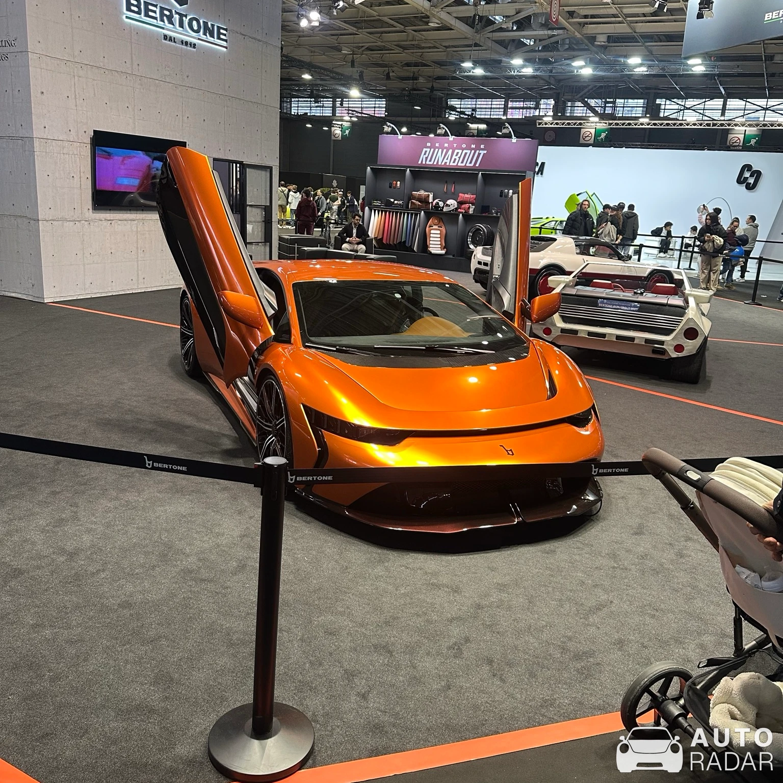 Bertone GB110 spotted in Paris