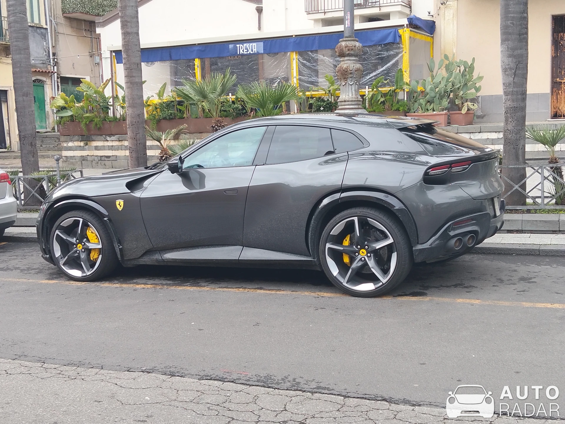 Ferrari Purosangue spotted in Catania