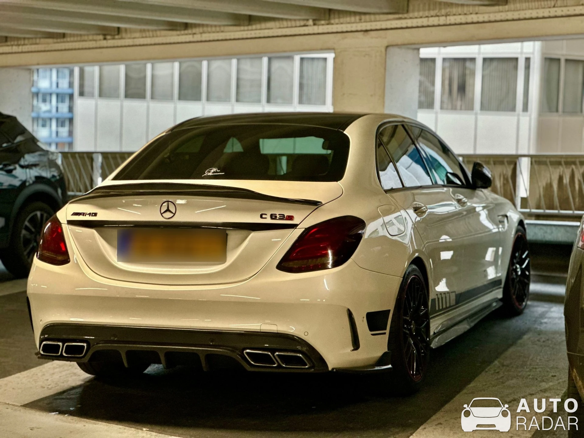 Mercedes-AMG C 63 S W205 Edition 1 spotted in Rotterdam