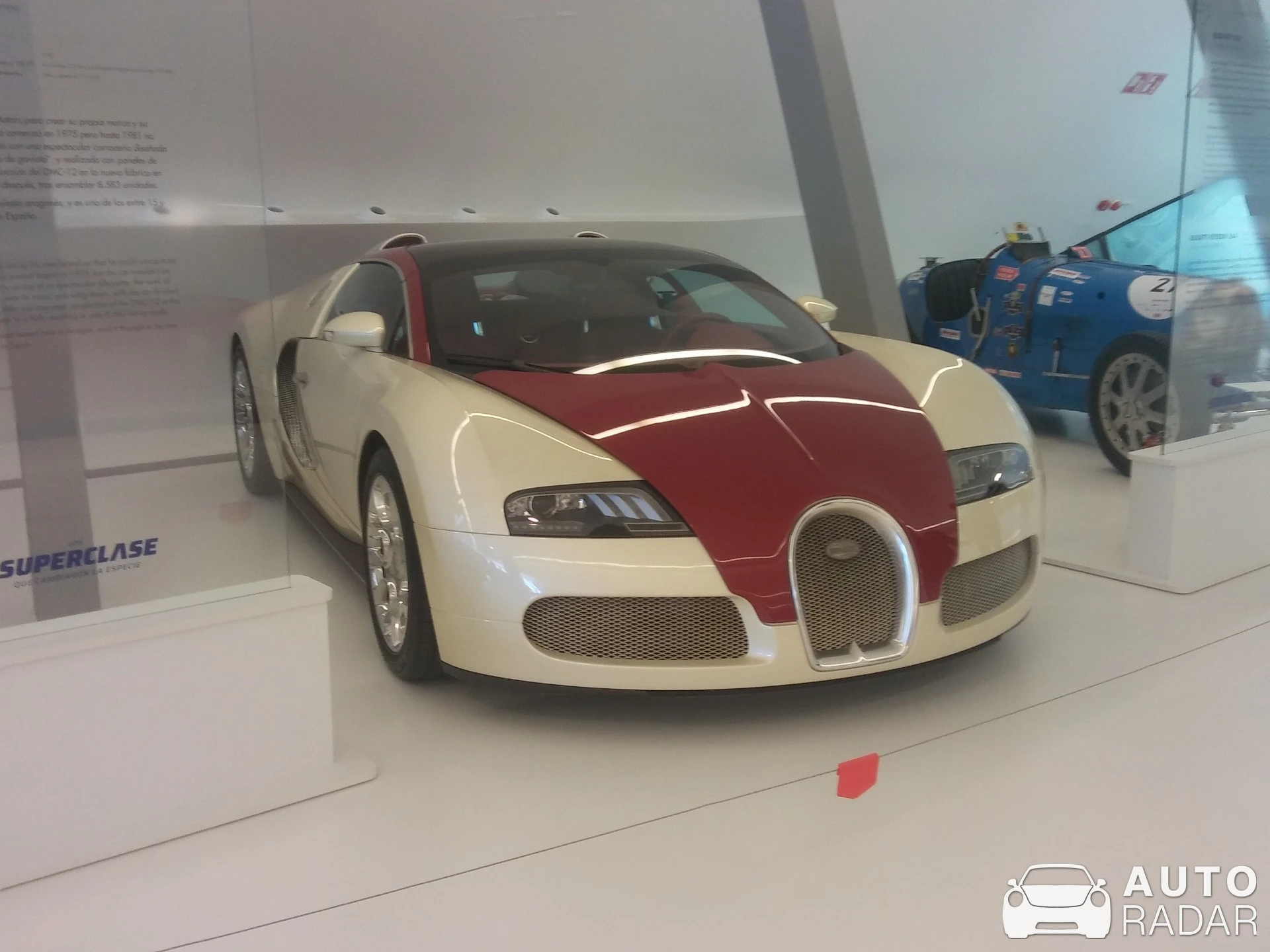 Bugatti Veyron 16.4 Grand Sport Lune de Sang spotted in Zaragoza, Spain