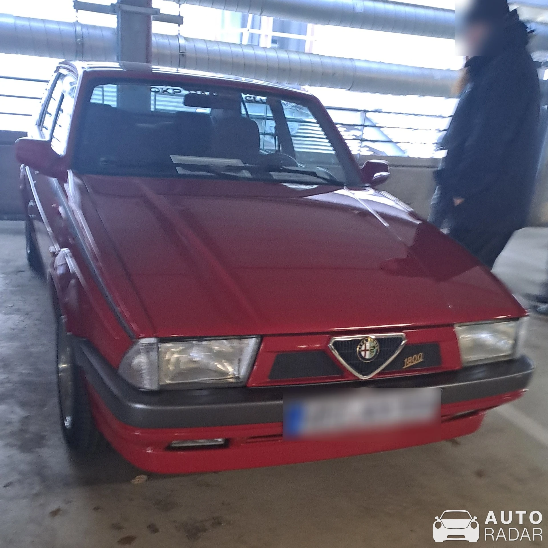 Alfa Romeo 75 1.8i Turbo America spotted in Bremen