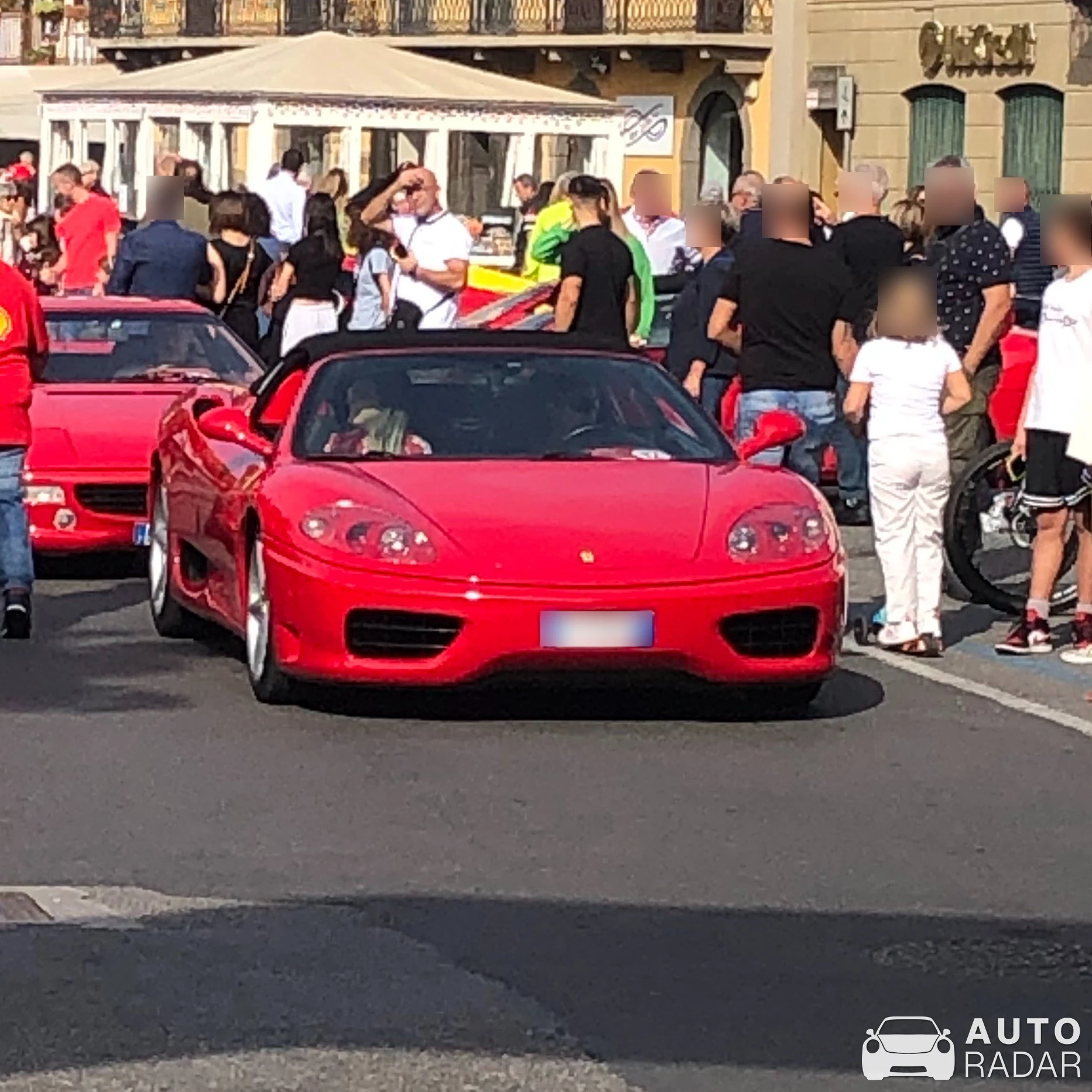 Ferrari 360 Spider spotted in Sarnico, Italy