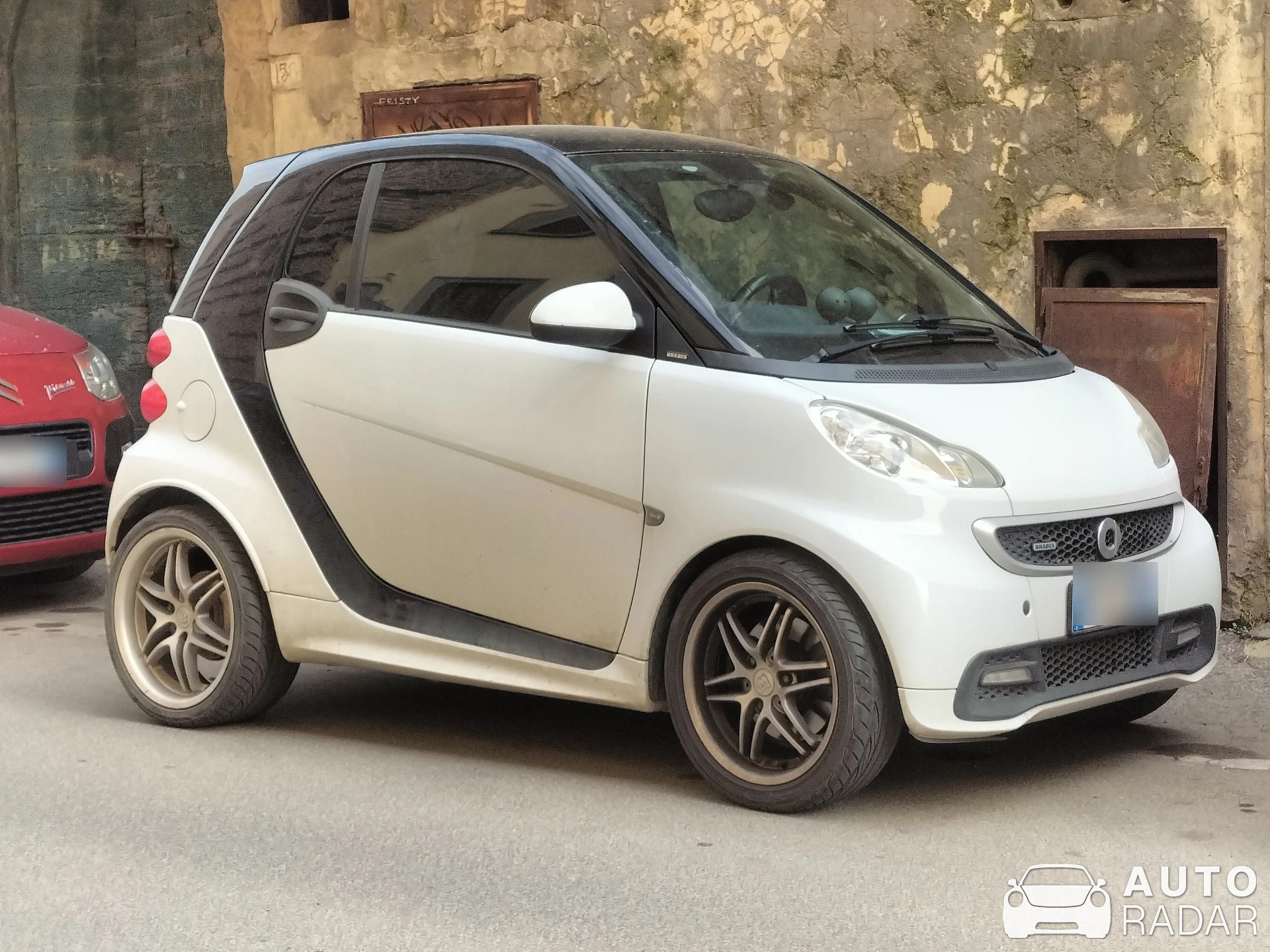 Smart Fortwo Brabus spotted in Arezzo