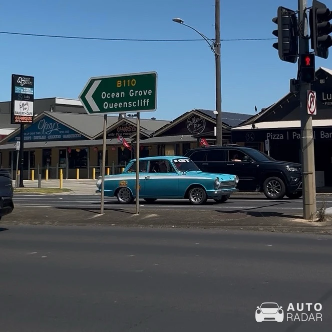 Ford Lotus Cortina MkII spotted in Leopold, Australia