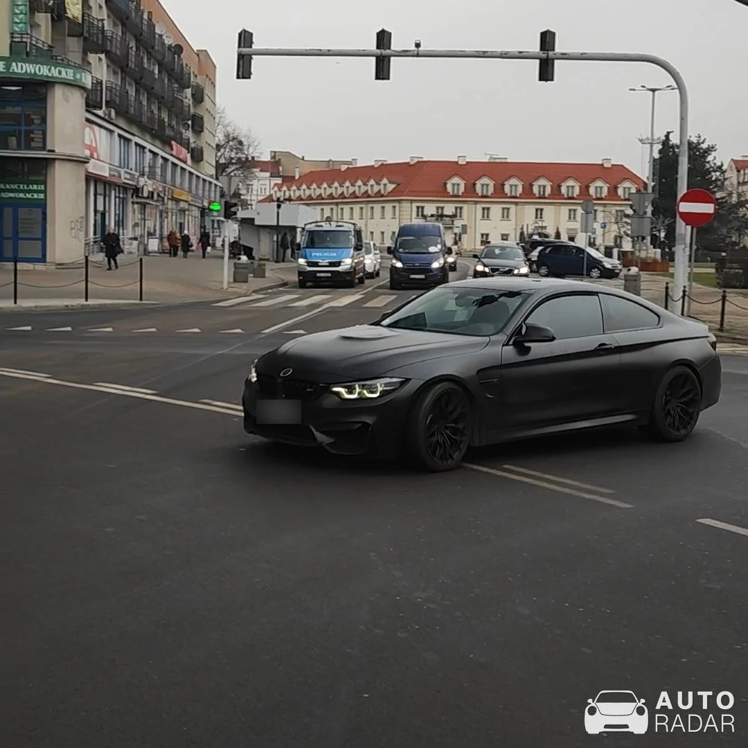 BMW M4 F82 Coupé spotted in Włocławek, Poland