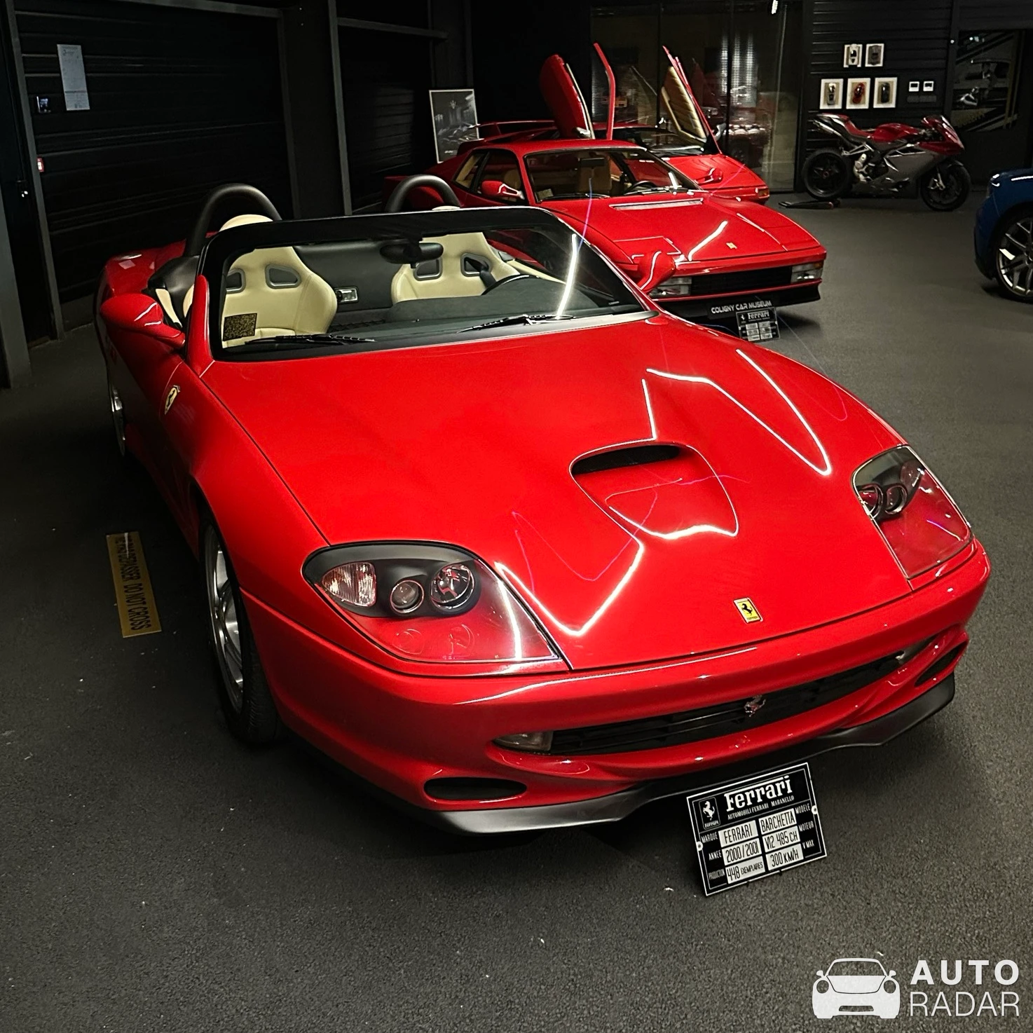 Ferrari 550 Barchetta Pininfarina spotted in Coligny